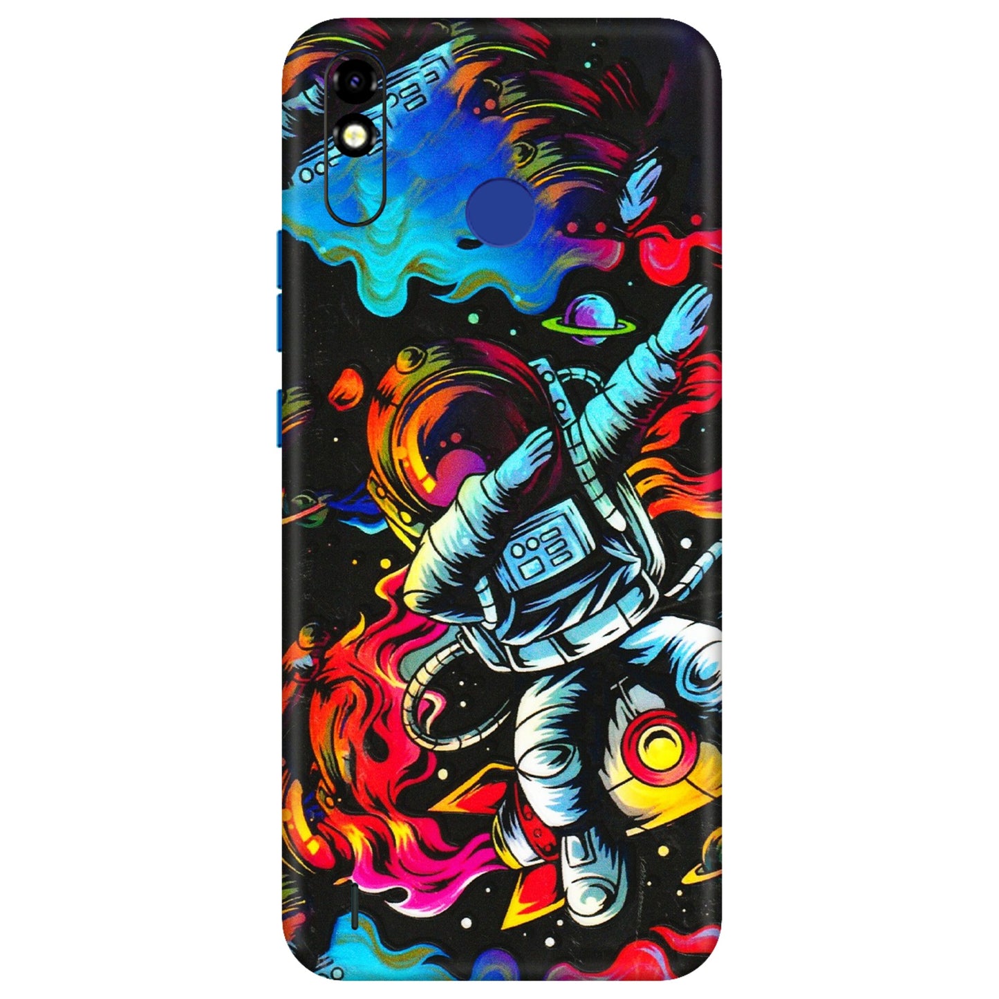 Tecno Phone Skins (All Models) - Astronaut Dope - 3D Embossed Finish (L-191) Tecno Spark Go Plus