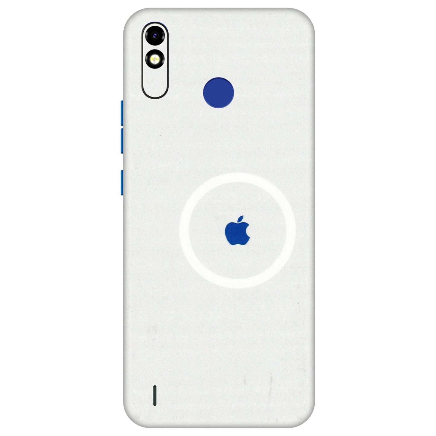 Tecno Phone Skins (All Models) - iPhone Magsafe Logo - 3D Embossed Finish (L-320) Tecno Spark Go Plus