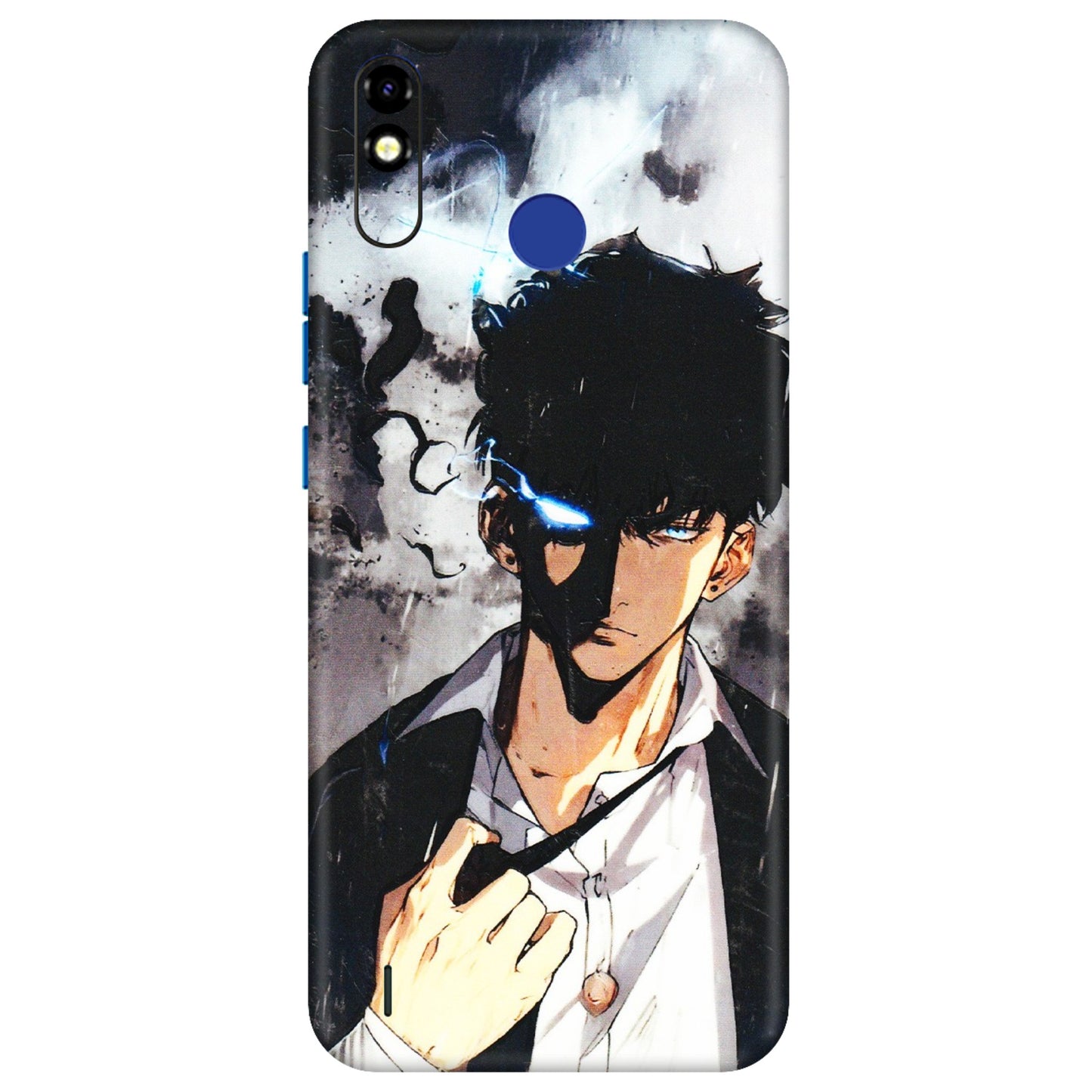 Tecno Phone Skins (All Models) - Sung Jinwoo Manhwa Anime - 3D Embossed Finish (L-328) Tecno Spark Go Plus