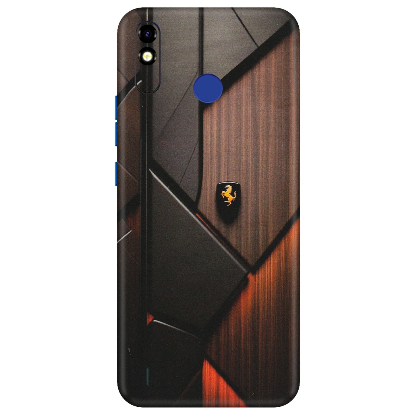 Tecno Phone Skins (All Models) - Lambo Beauty Wood Pattern Sober - Matte Finish (M-51) Tecno Spark Go Plus