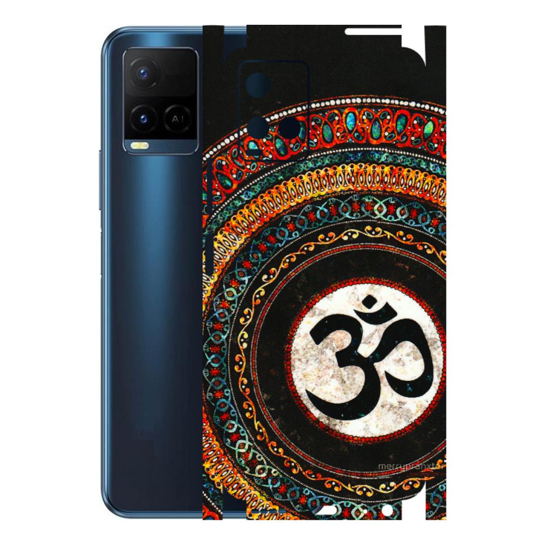 VIVO Y Series Phone Skins (All Models) - Aum Chant Abstract - 3D Embossed Finish (L-42) Vivo Y21 2021