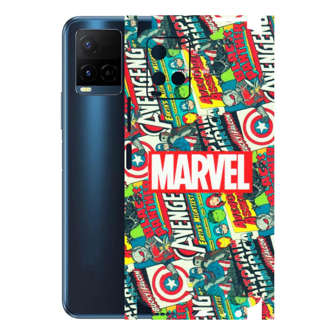 VIVO Y Series Phone Skins (All Models) - Marvel Comic Lover - Matte Finish (M-30) Vivo Y21 2021