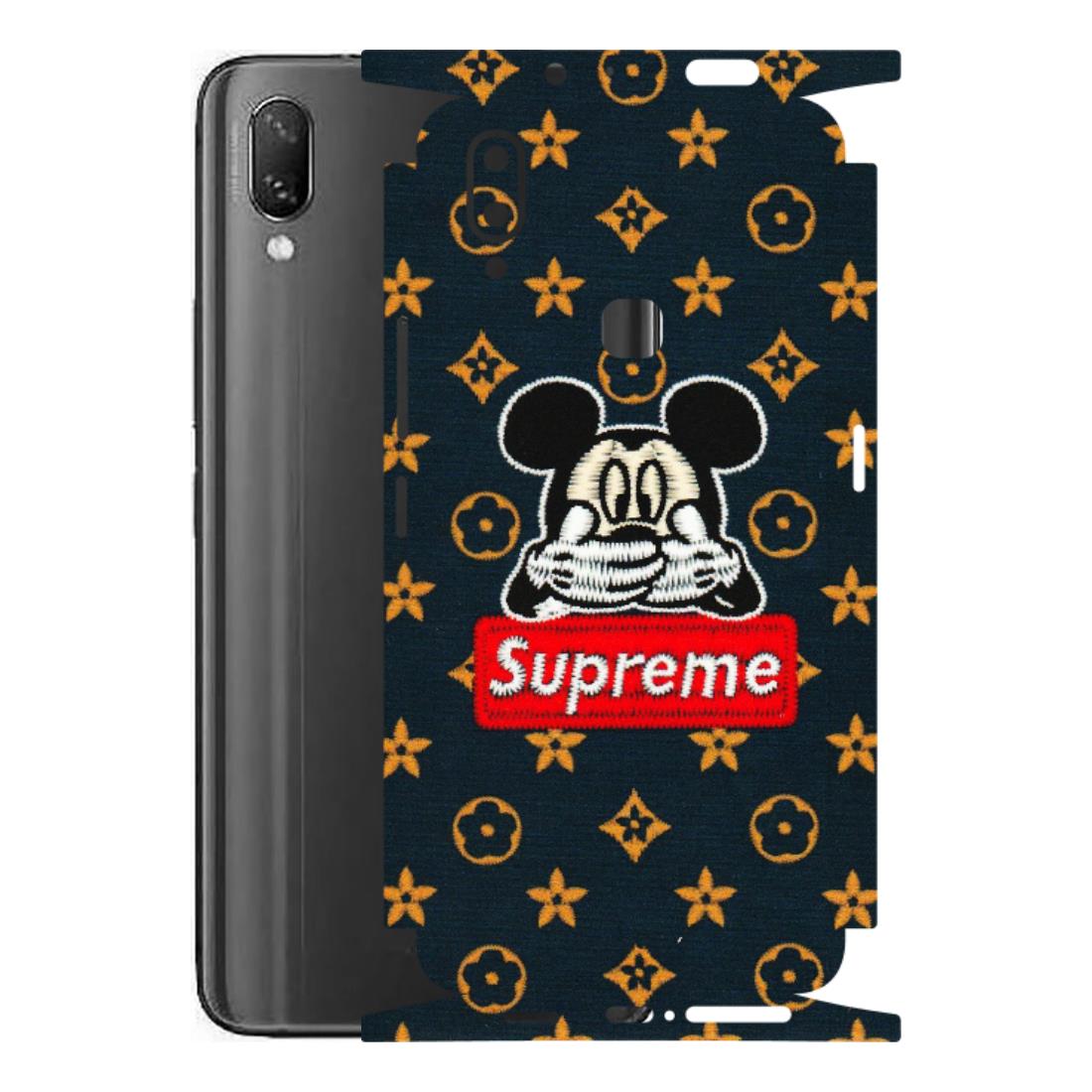 VIVO Z/V/X/T/U/S Series Phone Skins (All Models) - Mickey Supreme - Matte Finish (M-83) Vivo Nex A
