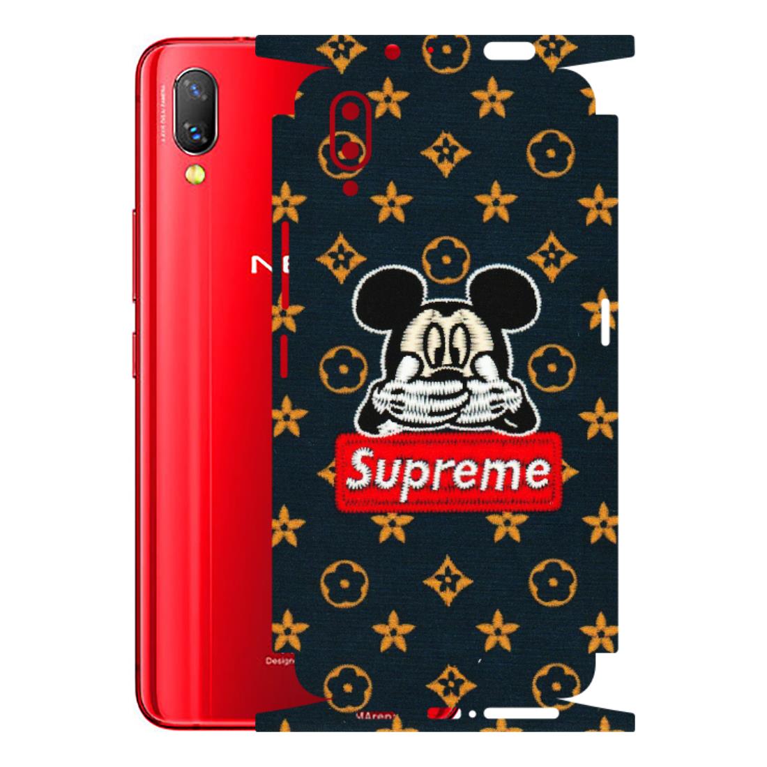 VIVO Z/V/X/T/U/S Series Phone Skins (All Models) - Mickey Supreme - Matte Finish (M-83) Vivo Nex S