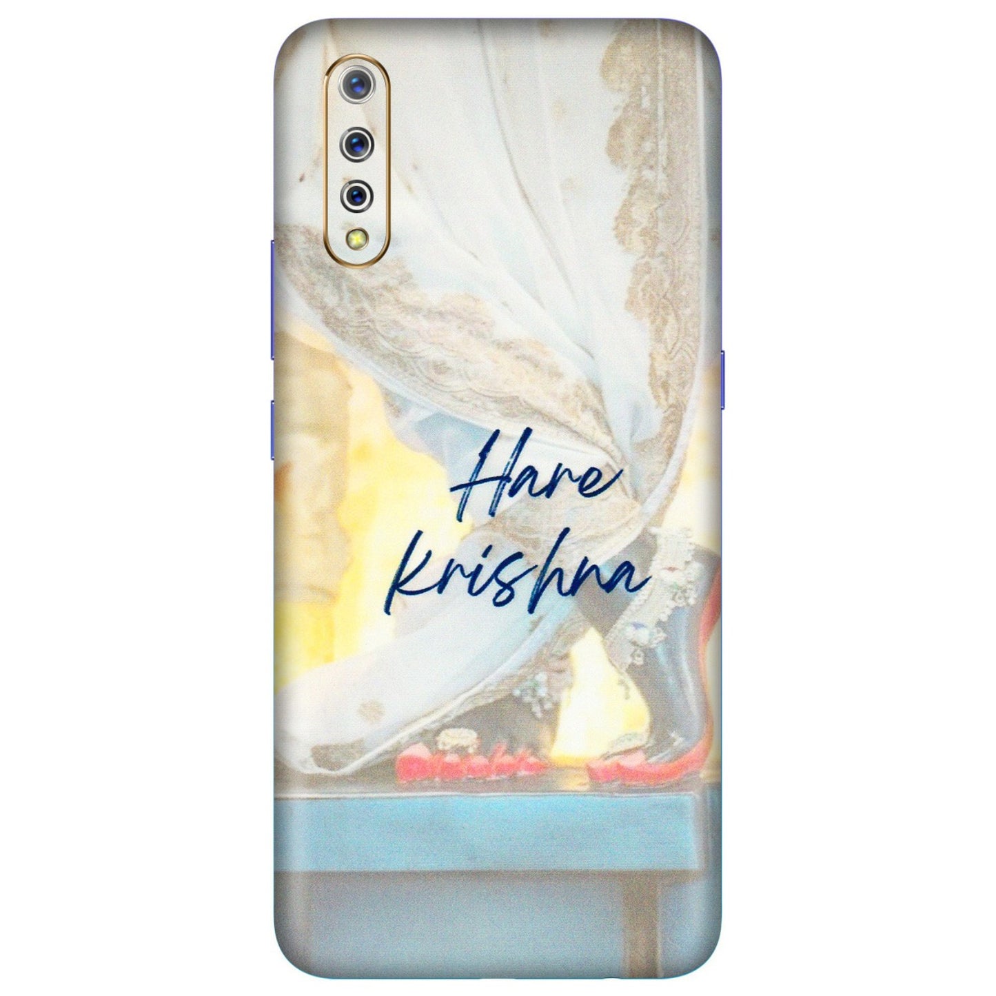 VIVO Z/V/X/T/U/S Series Phone Skins (All Models) - Hare Krishna - 3D Embossed Finish (L-03) Vivo S1