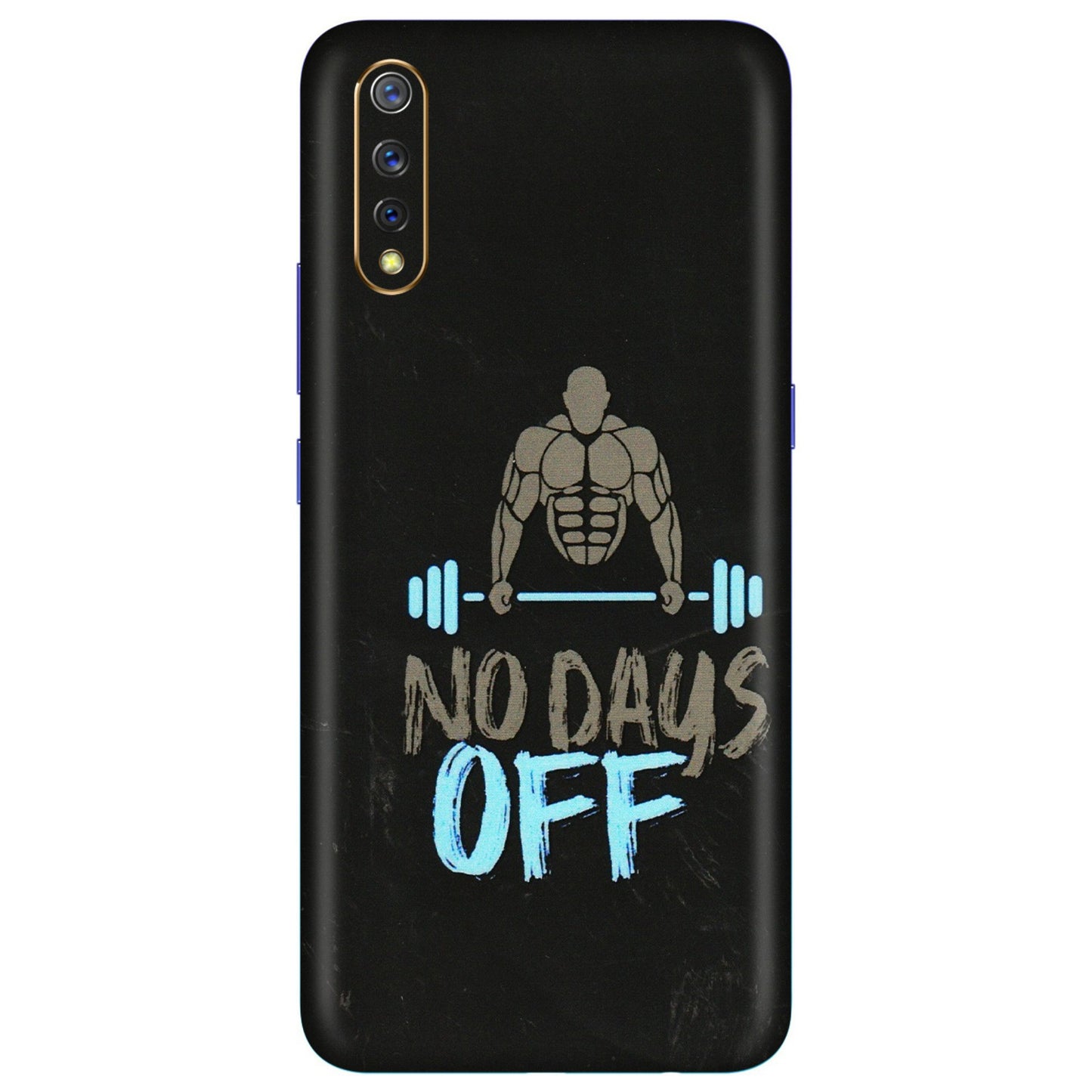 VIVO Z/V/X/T/U/S Series Phone Skins (All Models) - Gym Lover - 3D Embossed Finish (L-127) Vivo S1