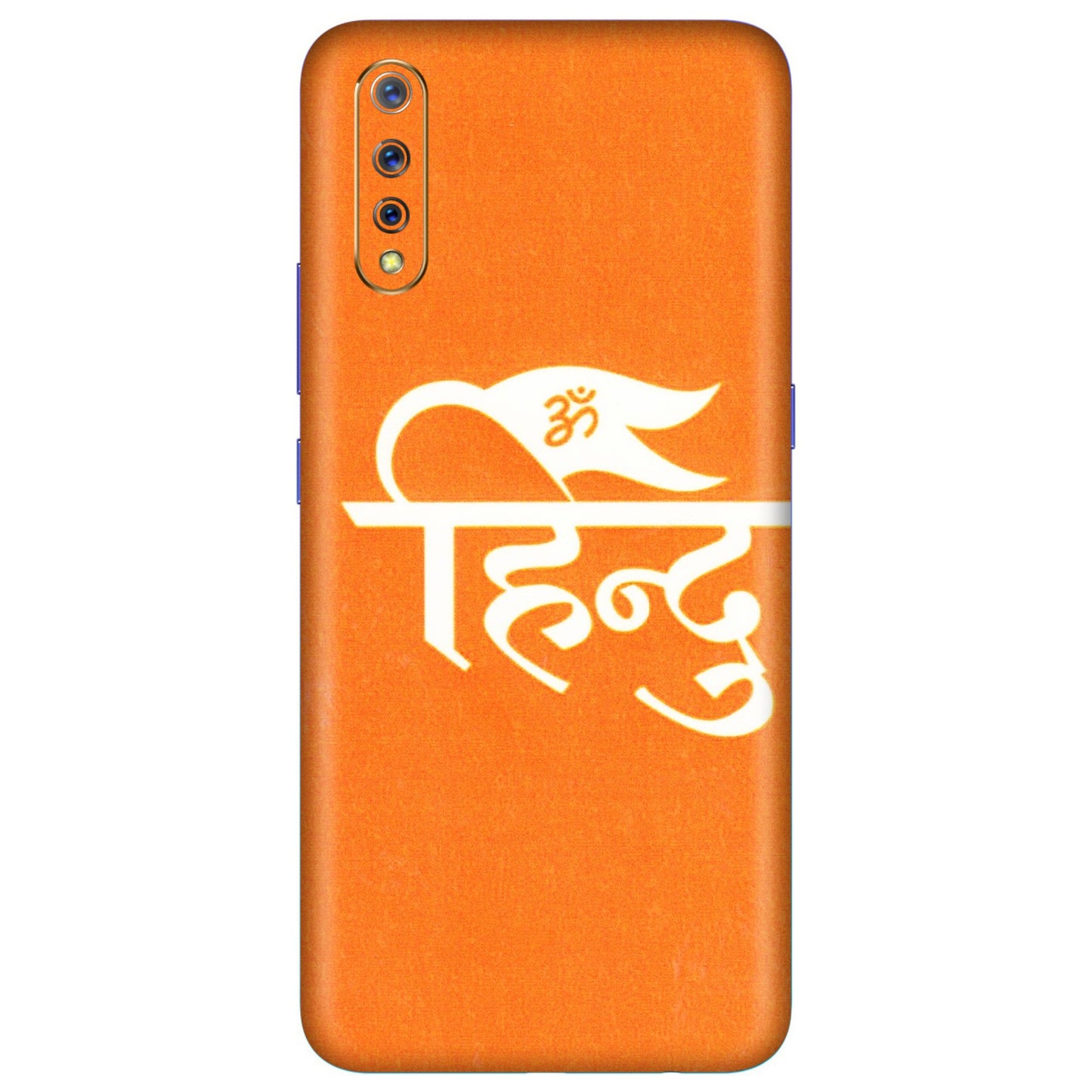 VIVO Z/V/X/T/U/S Series Phone Skins (All Models) - Hindu Kesari - 3D Embossed Finish (L-154) Vivo S1