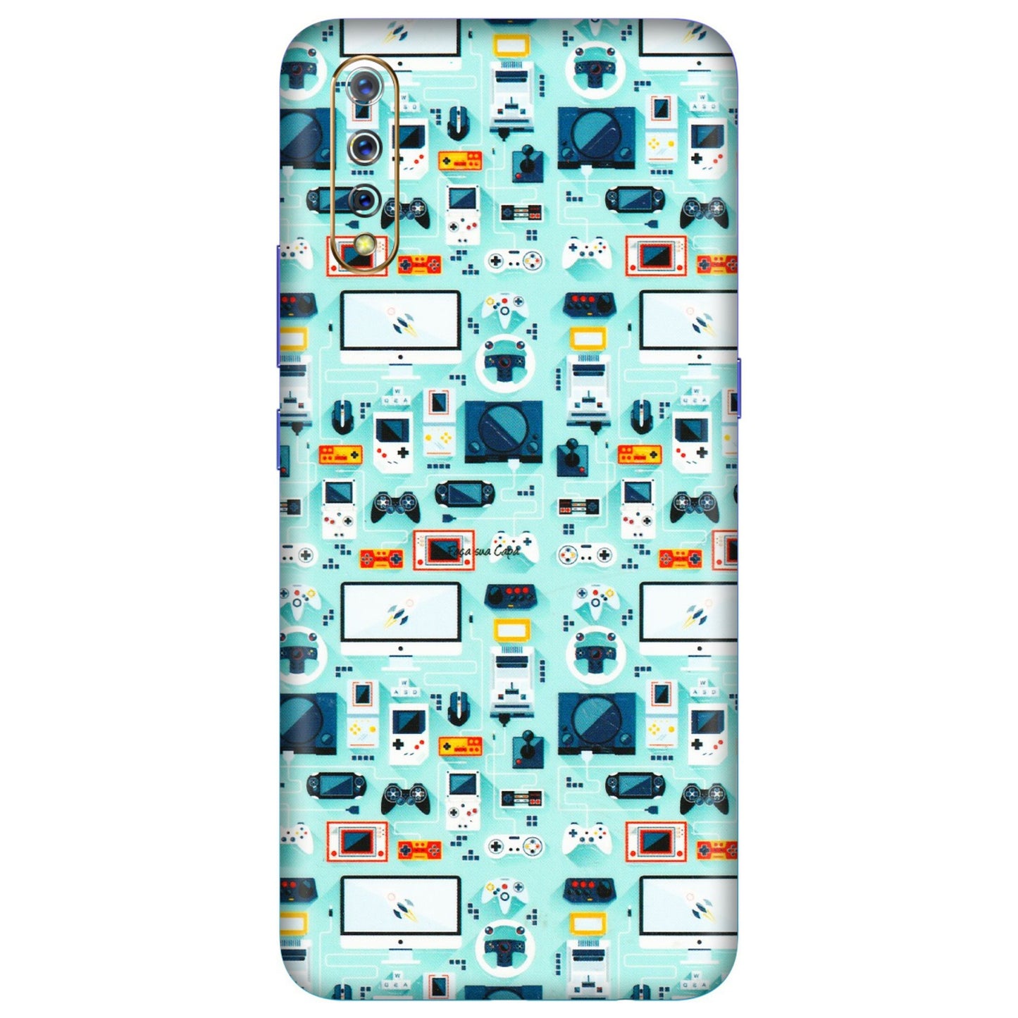 VIVO Z/V/X/T/U/S Series Phone Skins (All Models) - Gadgets Doodle - 3D Embossed Finish (L-184) Vivo S1