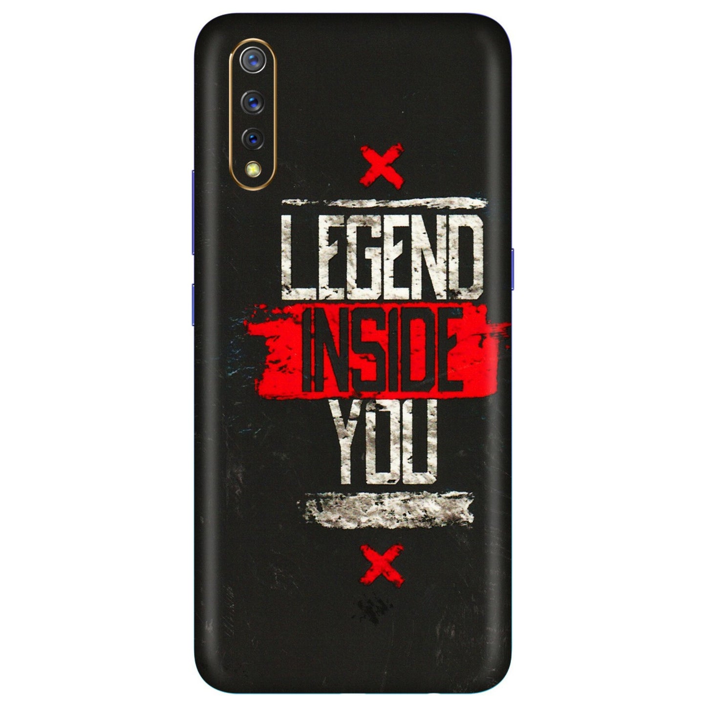 VIVO Z/V/X/T/U/S Series Phone Skins (All Models) - Legend Inside You - 3D Embossed Finish (L-186) Vivo S1