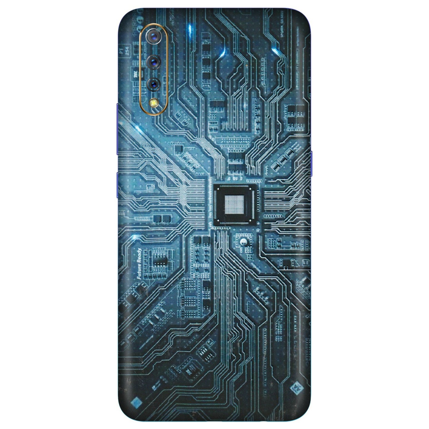 VIVO Z/V/X/T/U/S Series Phone Skins (All Models) - Original Circuit - 3D Embossed Finish (L-267) Vivo S1