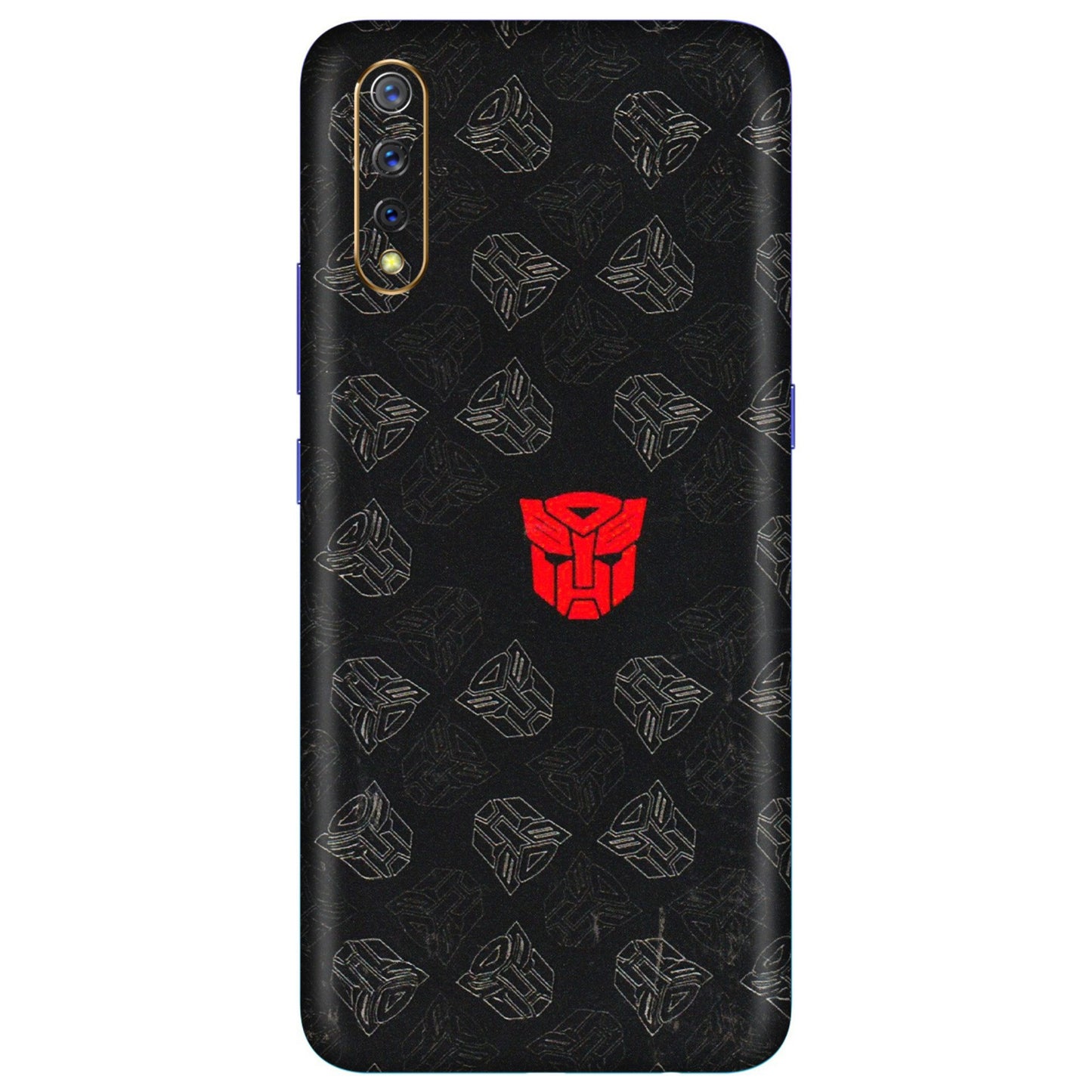 VIVO Z/V/X/T/U/S Series Phone Skins (All Models) - Transformers Devastation - 3D Embossed Finish (L-301) Vivo S1