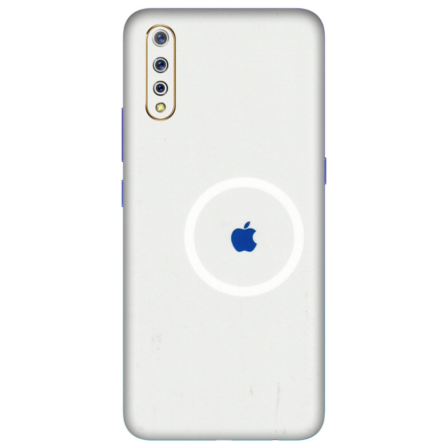 VIVO Z/V/X/T/U/S Series Phone Skins (All Models) - iPhone Magsafe Logo - 3D Embossed Finish (L-320) Vivo S1