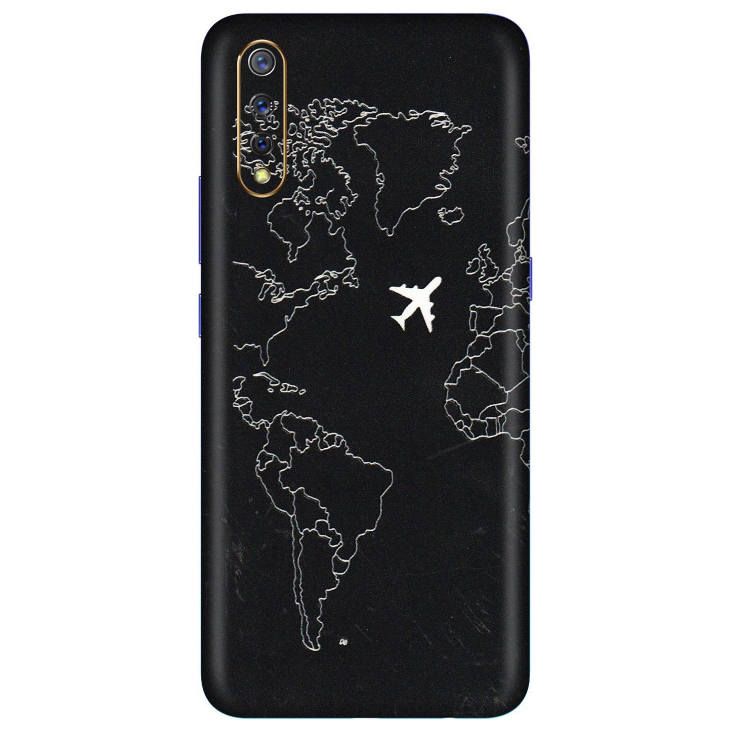 VIVO Z/V/X/T/U/S Series Phone Skins (All Models) - Never Ending Travel - 3D Embossed Finish (L-79) Vivo S1