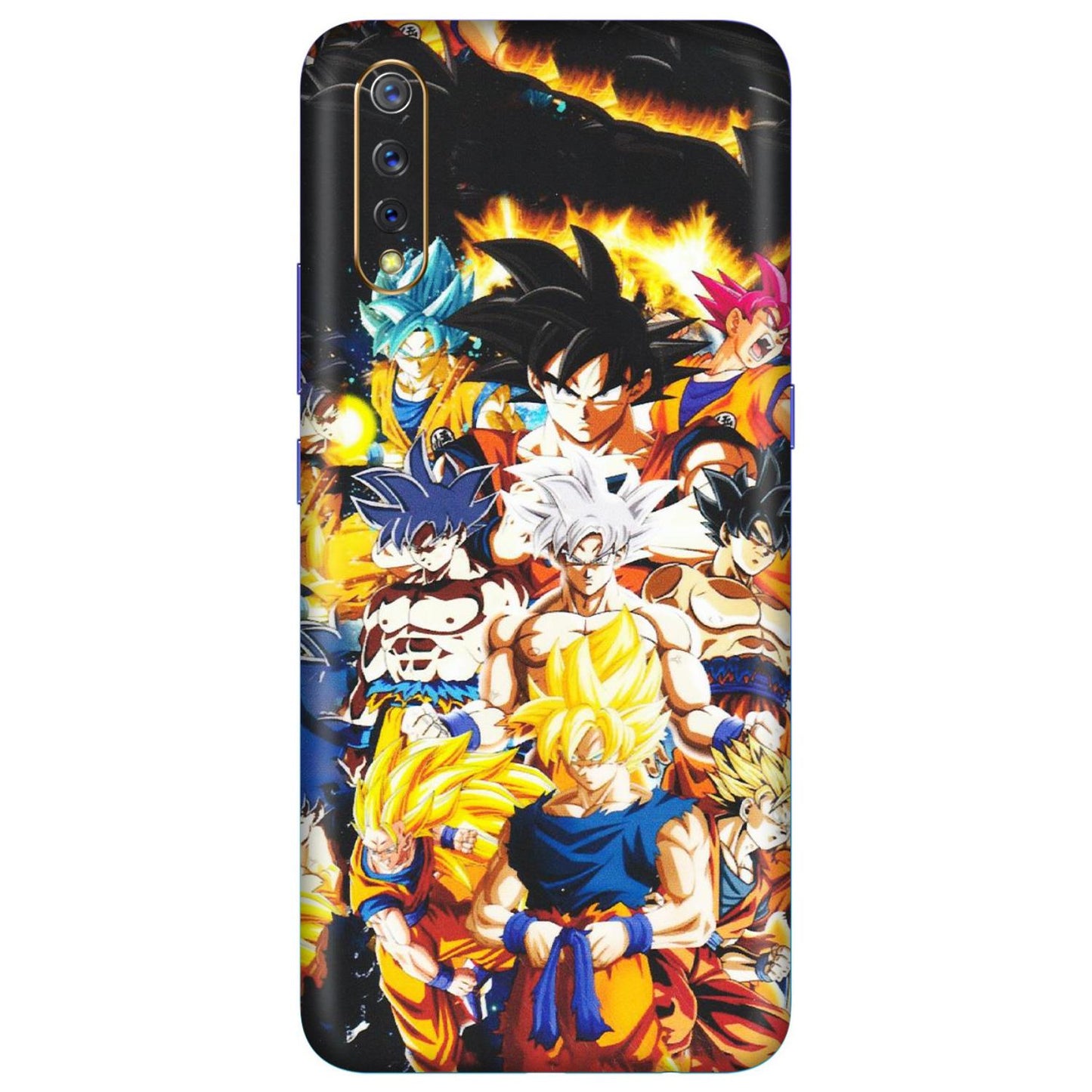 VIVO Z/V/X/T/U/S Series Phone Skins (All Models) - Ultimate Dragon Ball Z - Matte Finish (M-100) Vivo S1