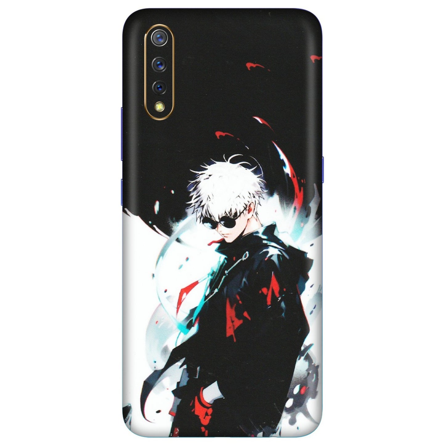VIVO Z/V/X/T/U/S Series Phone Skins (All Models) - Gojo Powerful Charater Kaisen Anime - Matte Finish (M-144) Vivo S1