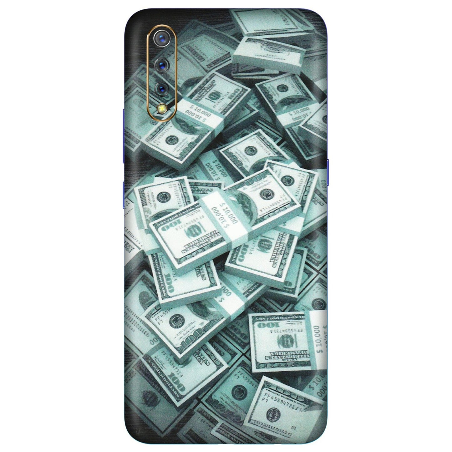 VIVO Z/V/X/T/U/S Series Phone Skins (All Models) - Hundred Dollar Bill - Matte Finish (M-162) Vivo S1