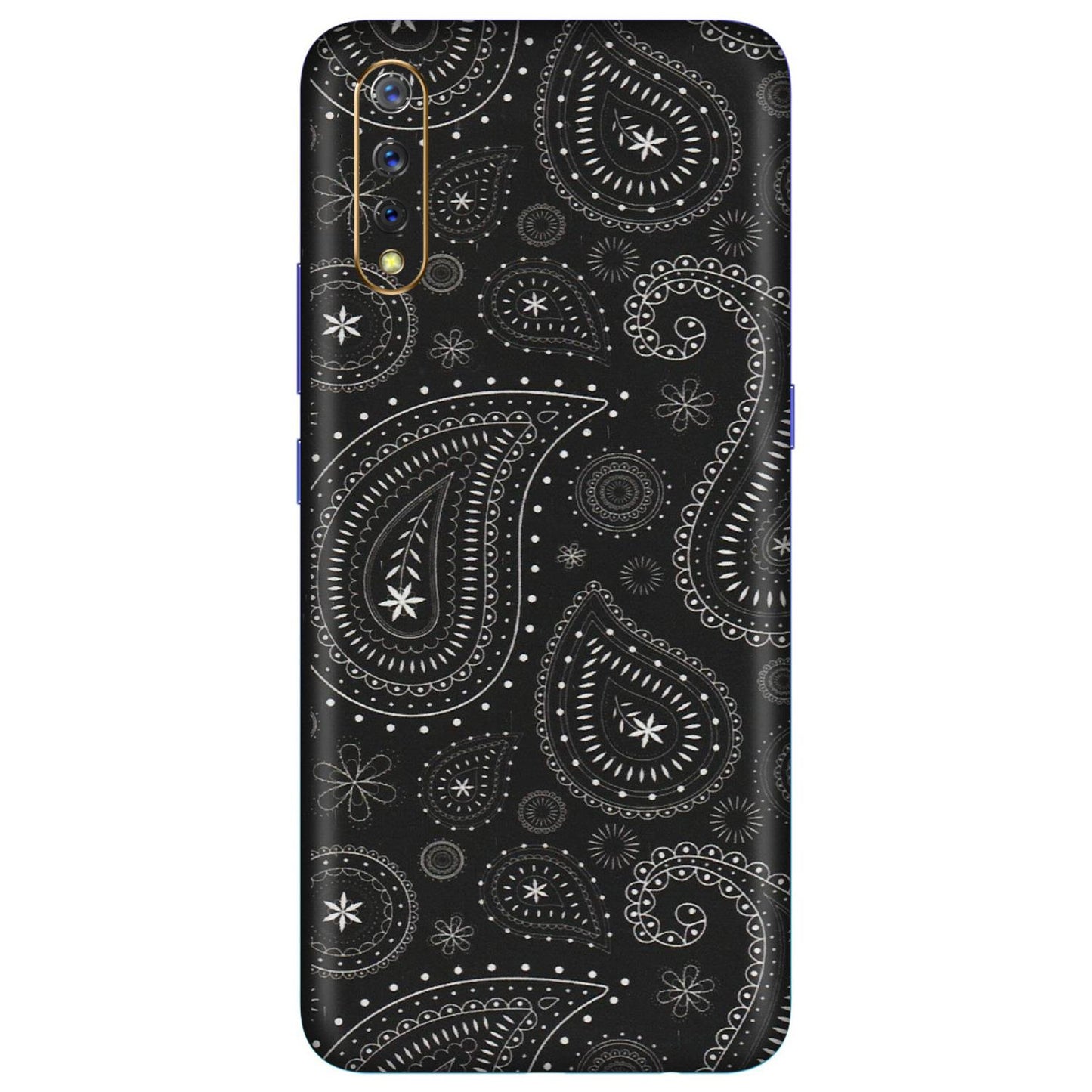 VIVO Z/V/X/T/U/S Series Phone Skins (All Models) - Black Sober Kerry - Matte Finish (M-37) Vivo S1