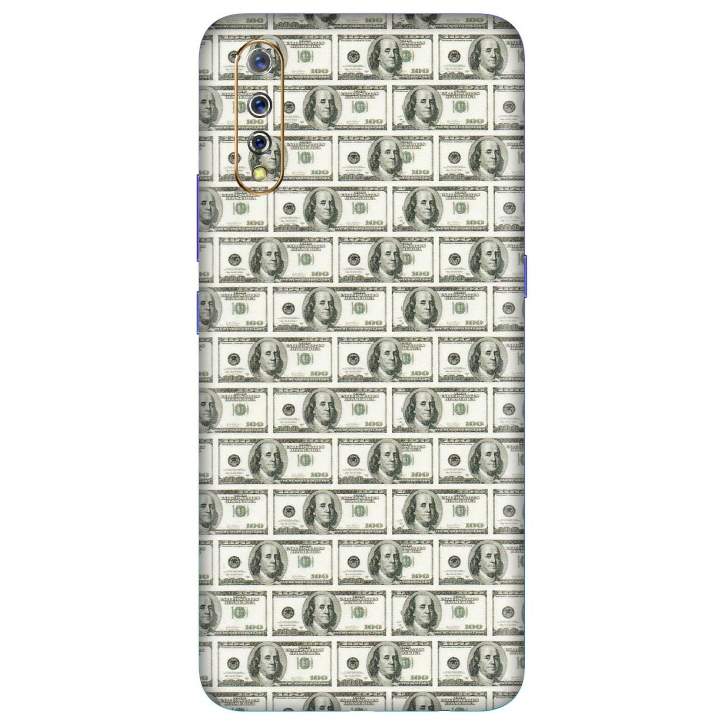 VIVO Z/V/X/T/U/S Series Phone Skins (All Models) - I Love Dollars - Matte Finish (M-40) Vivo S1