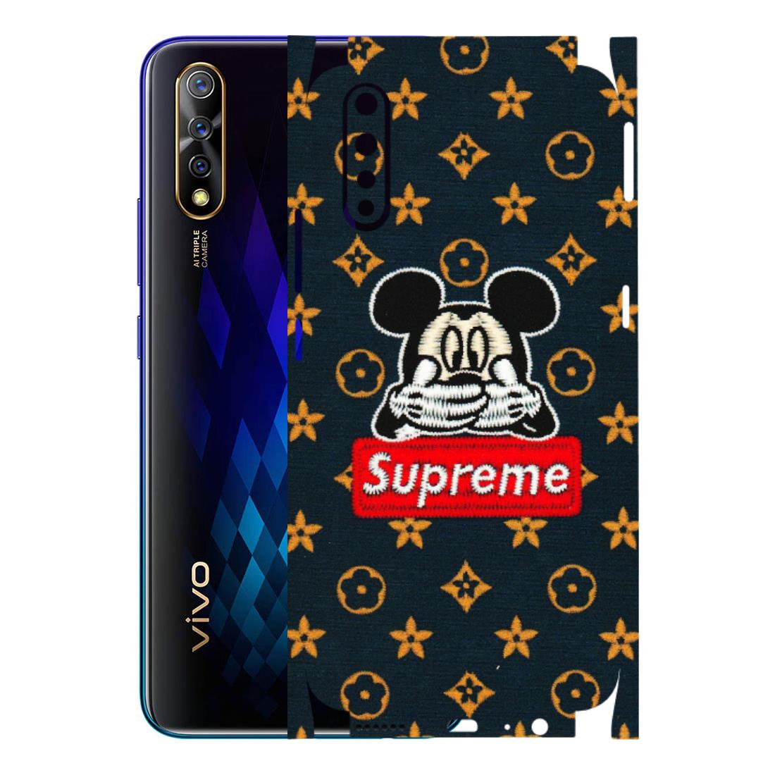 VIVO Z/V/X/T/U/S Series Phone Skins (All Models) - Mickey Supreme - Matte Finish (M-83) Vivo S1