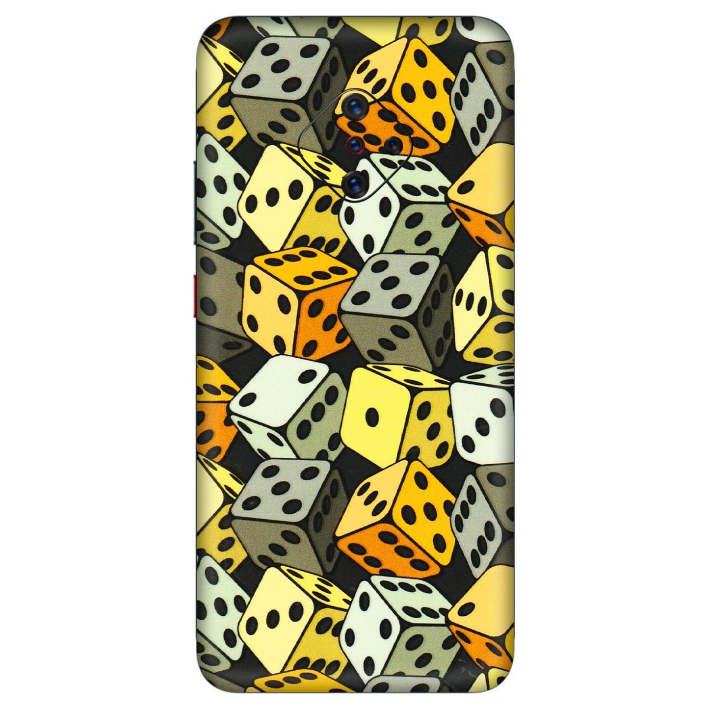 VIVO Z/V/X/T/U/S Series Phone Skins (All Models) - Dices Of Life - 3D Embossed Finish (L-04) Vivo S1 Pro
