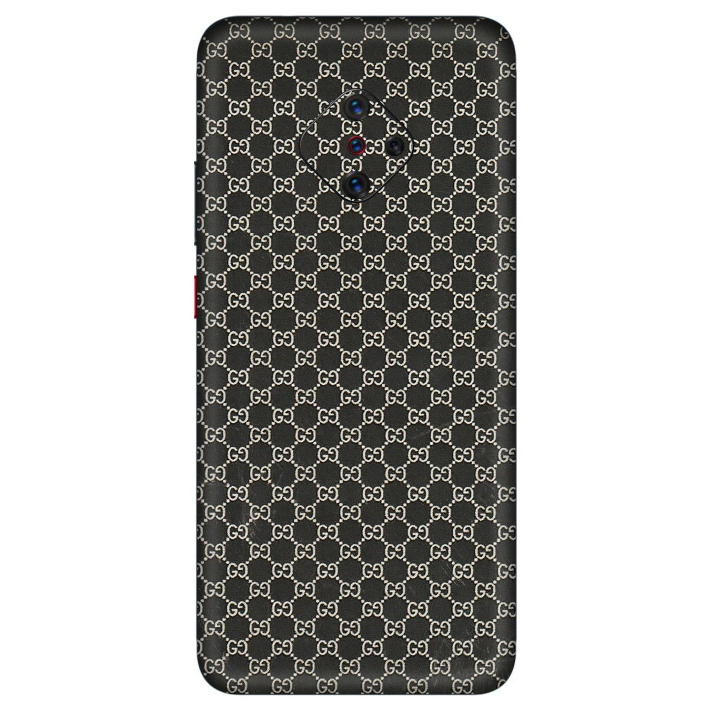 VIVO Z/V/X/T/U/S Series Phone Skins (All Models) - Black G Print - 3D Embossed Finish (L-109) Vivo S1 Pro