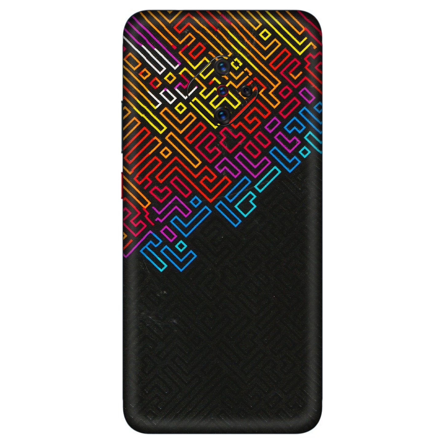 VIVO Z/V/X/T/U/S Series Phone Skins (All Models) - Dotme Pattern Art - 3D Embossed Finish (L-121) Vivo S1 Pro