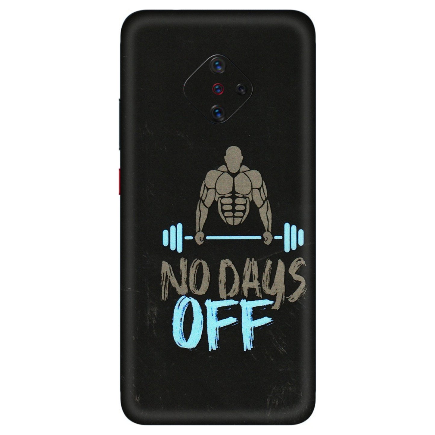 VIVO Z/V/X/T/U/S Series Phone Skins (All Models) - Gym Lover - 3D Embossed Finish (L-127) Vivo S1 Pro