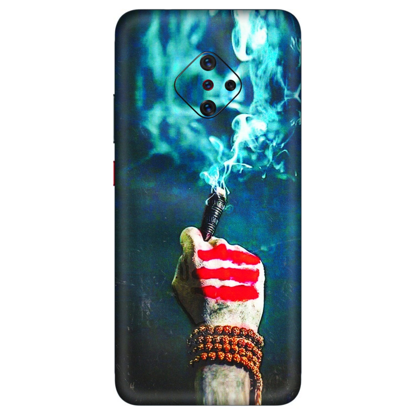 VIVO Z/V/X/T/U/S Series Phone Skins (All Models) - Mahadev Bhakt - 3D Embossed Finish (L-146) Vivo S1 Pro