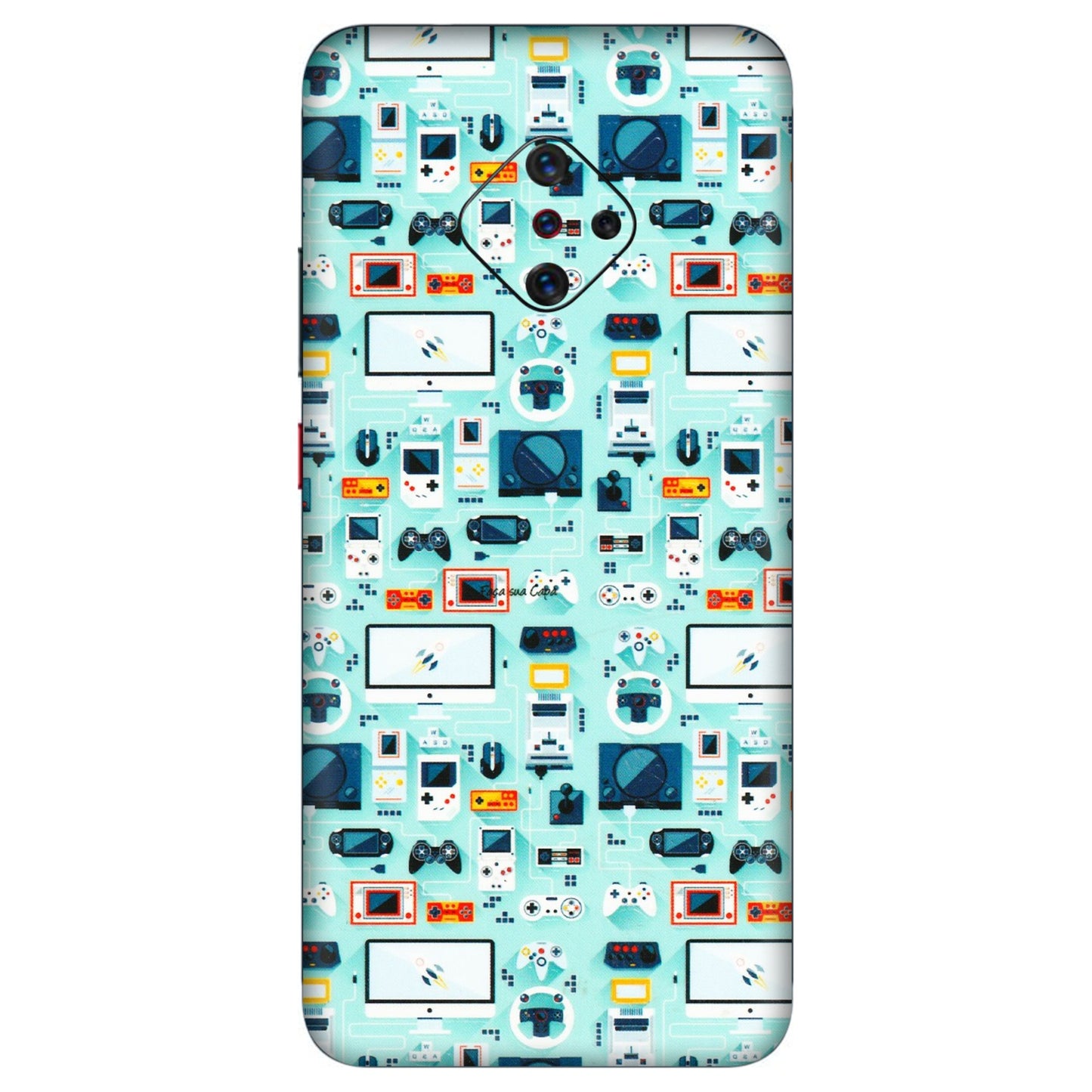 VIVO Z/V/X/T/U/S Series Phone Skins (All Models) - Gadgets Doodle - 3D Embossed Finish (L-184) Vivo S1 Pro
