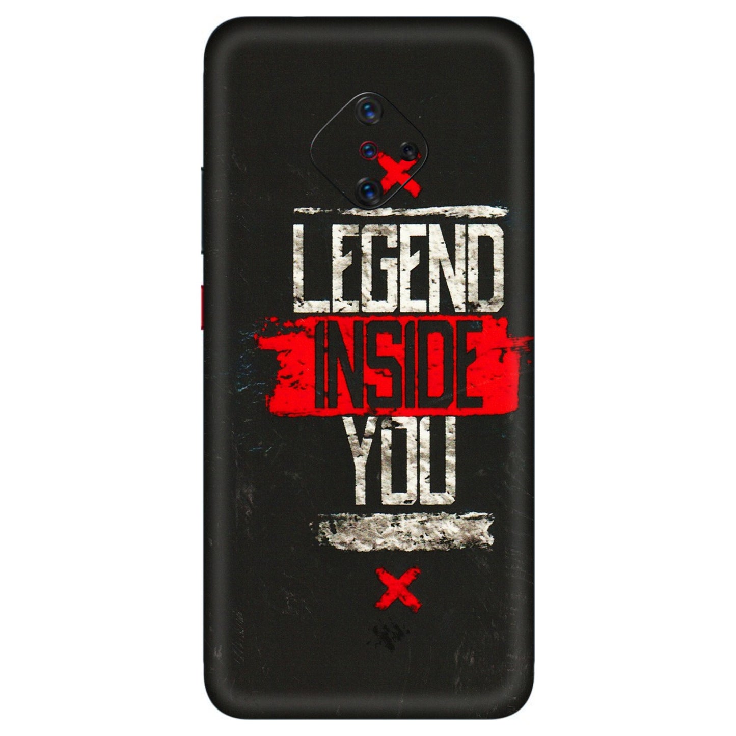 VIVO Z/V/X/T/U/S Series Phone Skins (All Models) - Legend Inside You - 3D Embossed Finish (L-186) Vivo S1 Pro