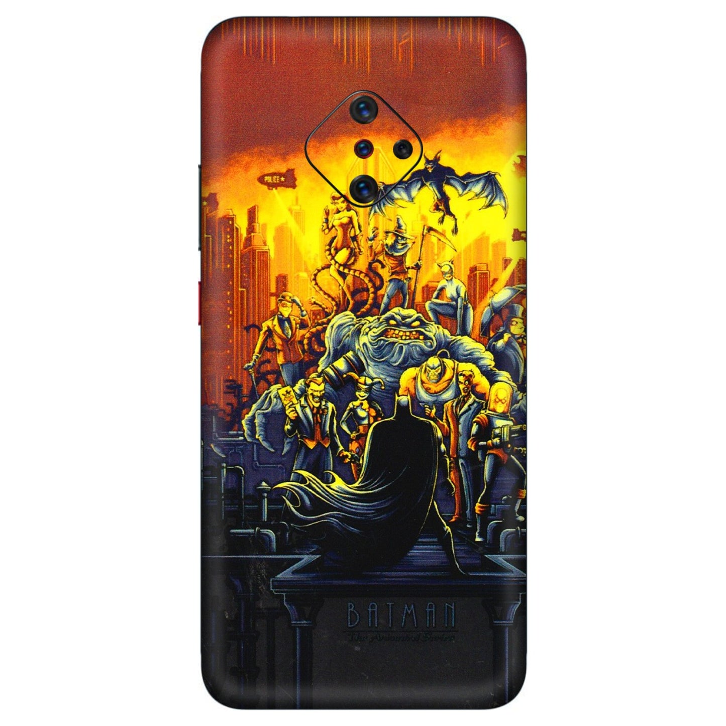 VIVO Z/V/X/T/U/S Series Phone Skins (All Models) - Games Doodles - 3D Embossed Finish (L-24) Vivo S1 Pro