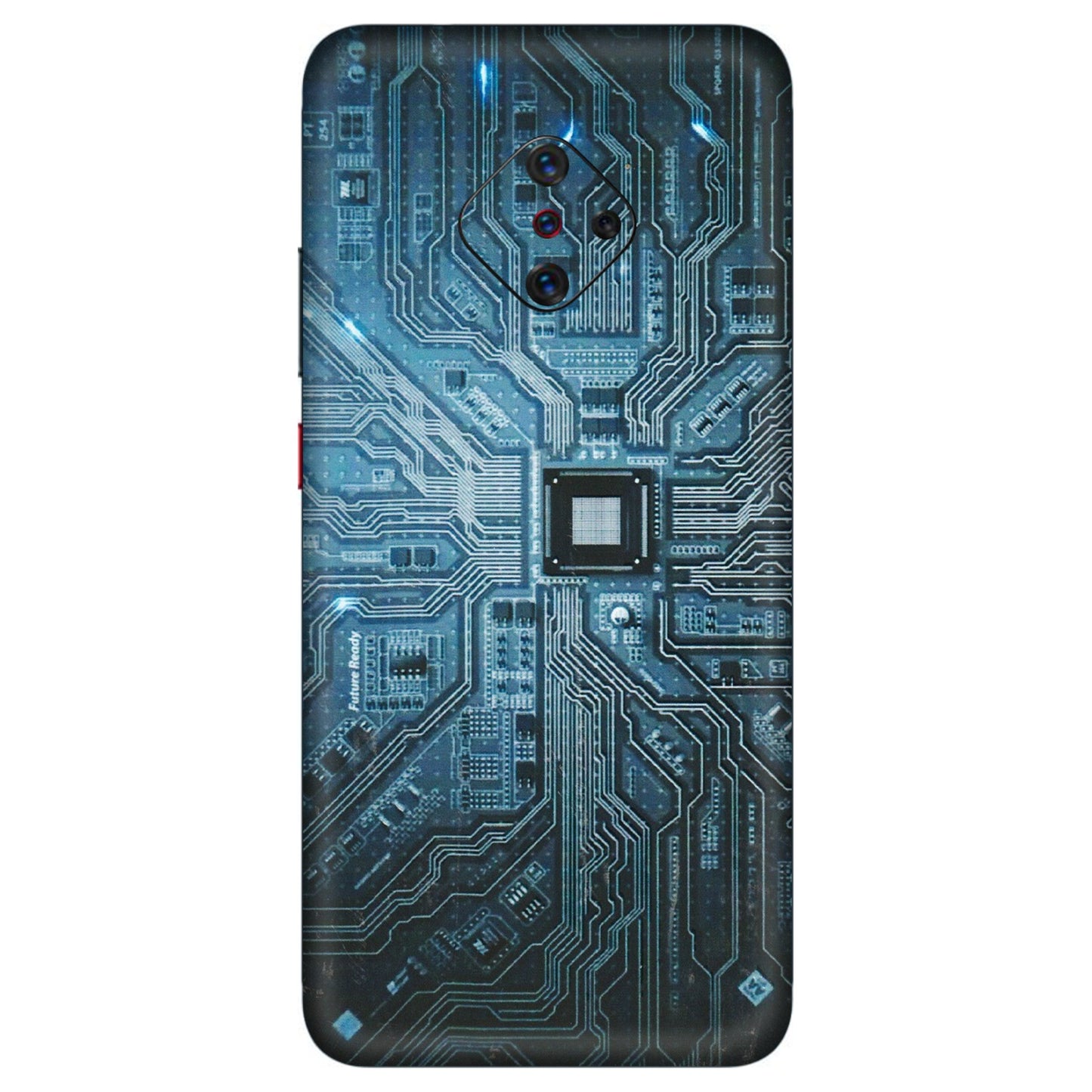VIVO Z/V/X/T/U/S Series Phone Skins (All Models) - Original Circuit - 3D Embossed Finish (L-267) Vivo S1 Pro