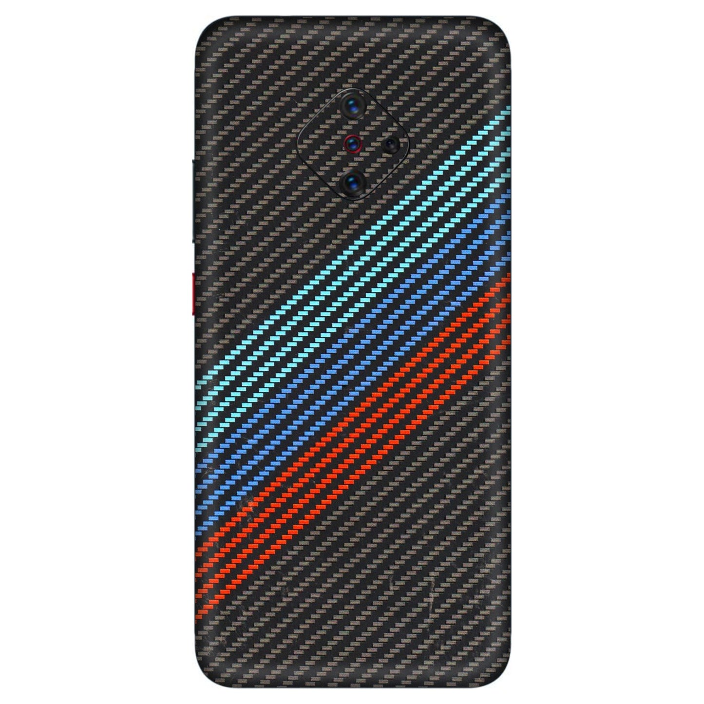 VIVO Z/V/X/T/U/S Series Phone Skins (All Models) - Carbon BM - 3D Embossed Finish (L-302) Vivo S1 Pro