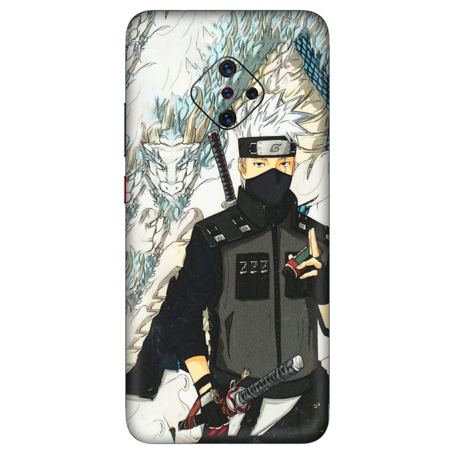 VIVO Z/V/X/T/U/S Series Phone Skins (All Models) - Kakashi Hatake Naruto Anime - 3D Embossed Finish (L-46) Vivo S1 Pro