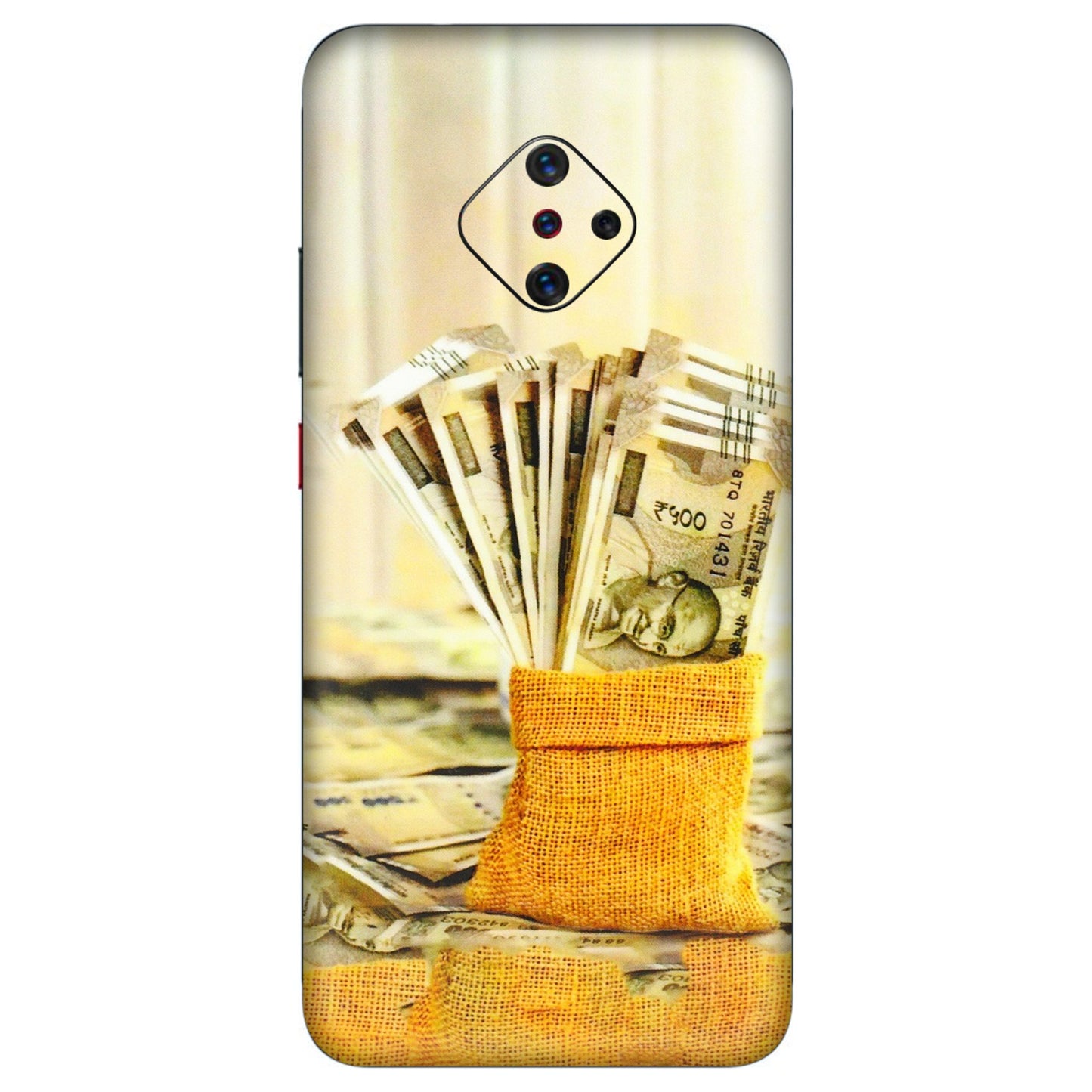 VIVO Z/V/X/T/U/S Series Phone Skins (All Models) - Show Me The Money - 3D Embossed Finish (L-52) Vivo S1 Pro