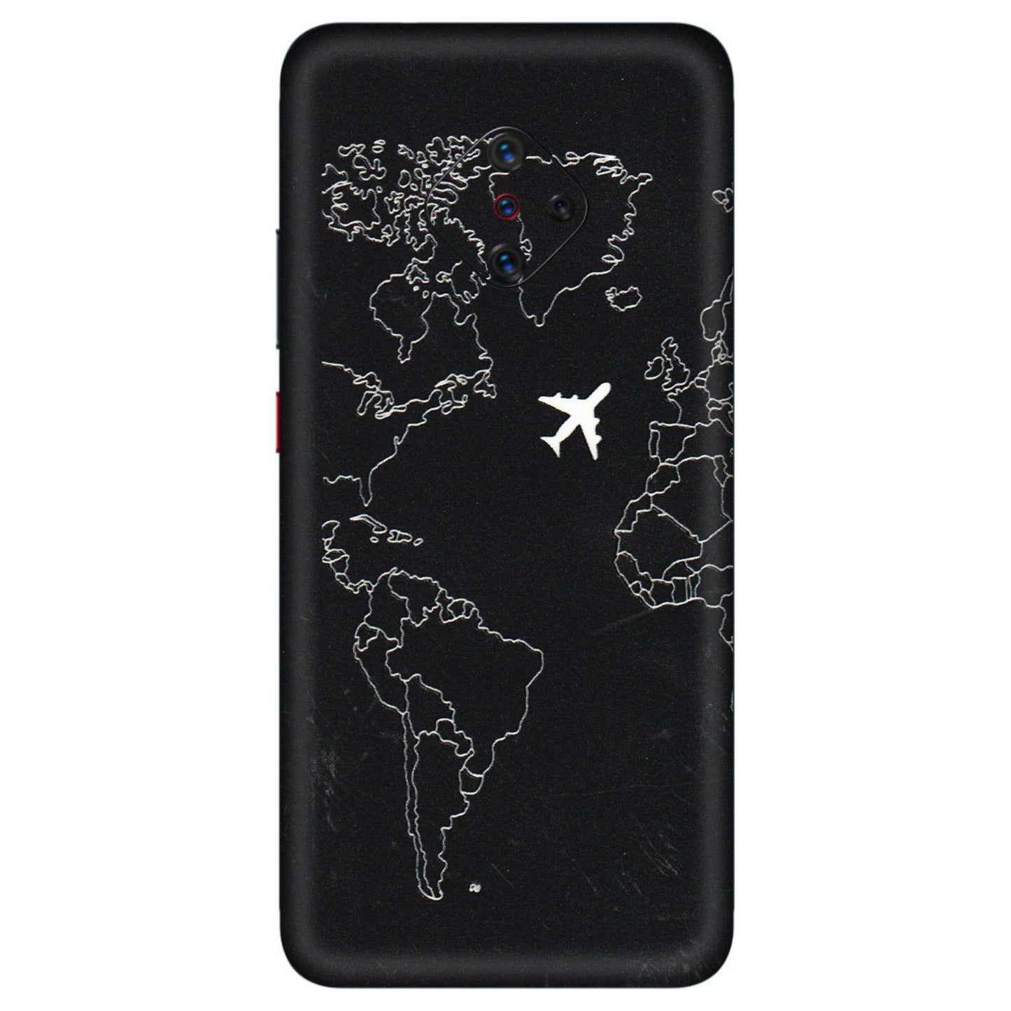 VIVO Z/V/X/T/U/S Series Phone Skins (All Models) - Never Ending Travel - 3D Embossed Finish (L-79) Vivo S1 Pro