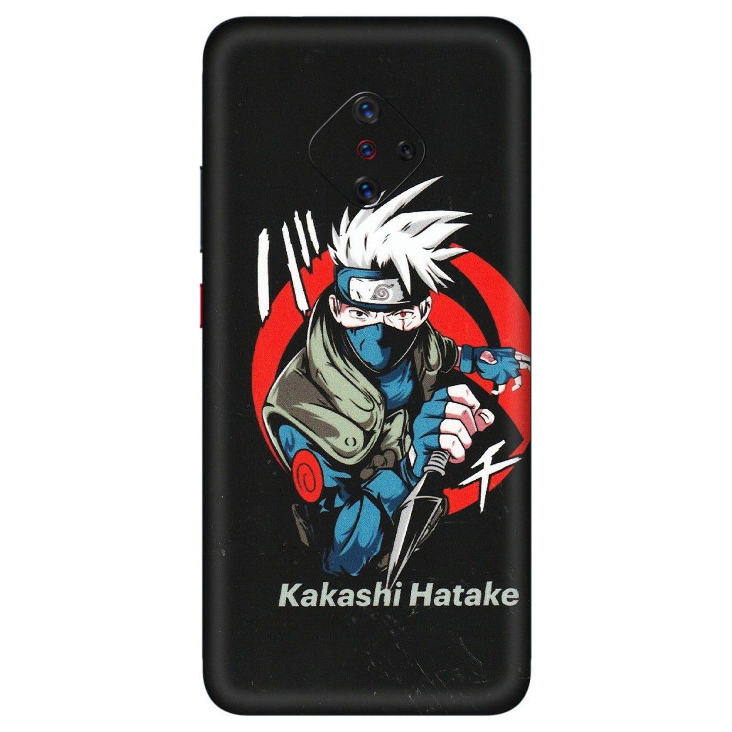 VIVO Z/V/X/T/U/S Series Phone Skins (All Models) - Naruto Kakashi Hatake Killer - Matte Finish (M-114) Vivo S1 Pro
