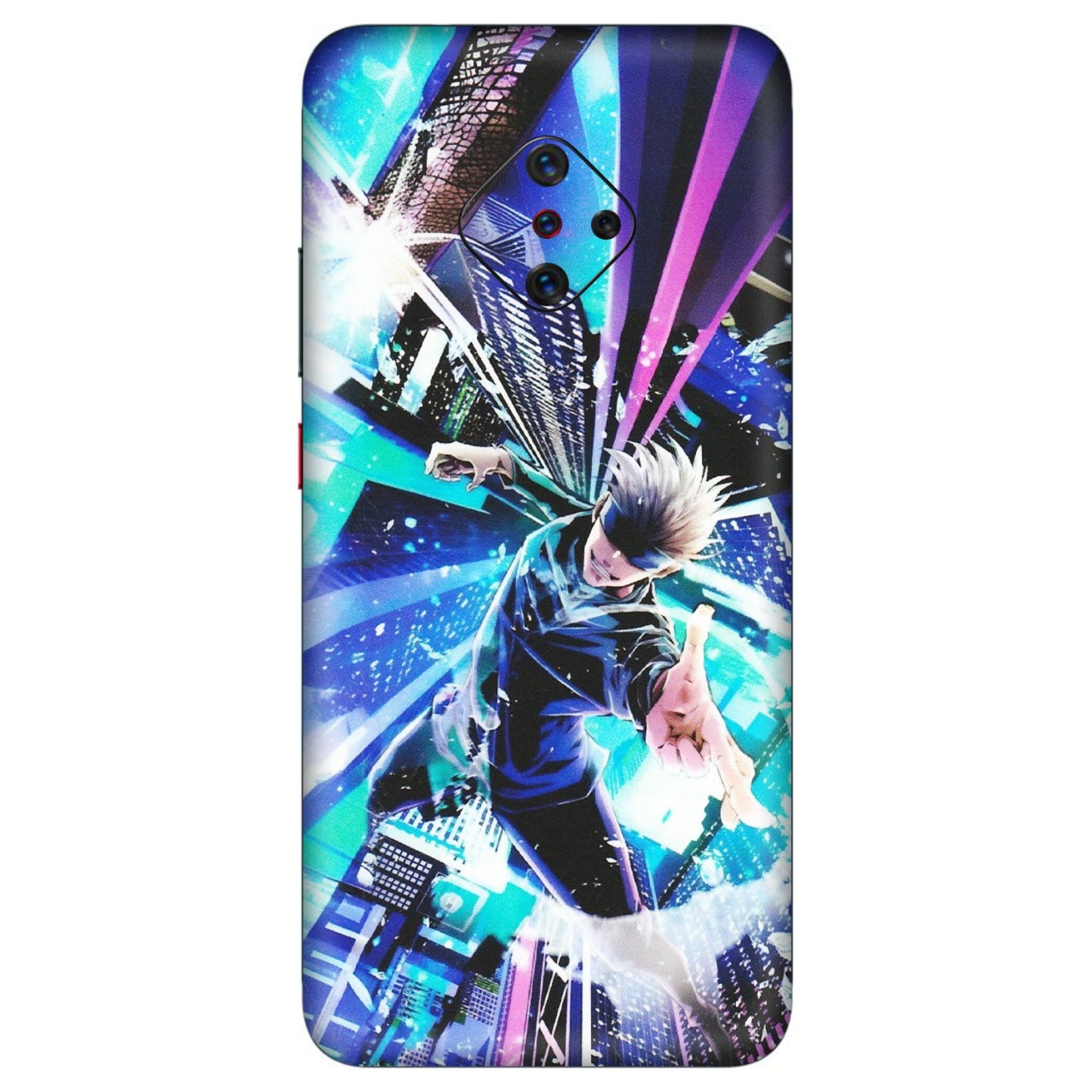 VIVO Z/V/X/T/U/S Series Phone Skins (All Models) - Manga Action Jujustu Kaisen Anime - Matte Finish (M-155) Vivo S1 Pro