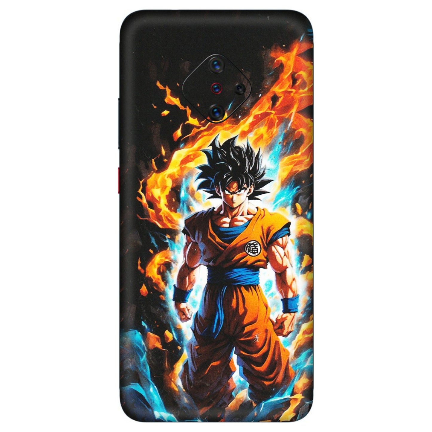 VIVO Z/V/X/T/U/S Series Phone Skins (All Models) - Goku Transformation Anime - Matte Finish (M-159) Vivo S1 Pro