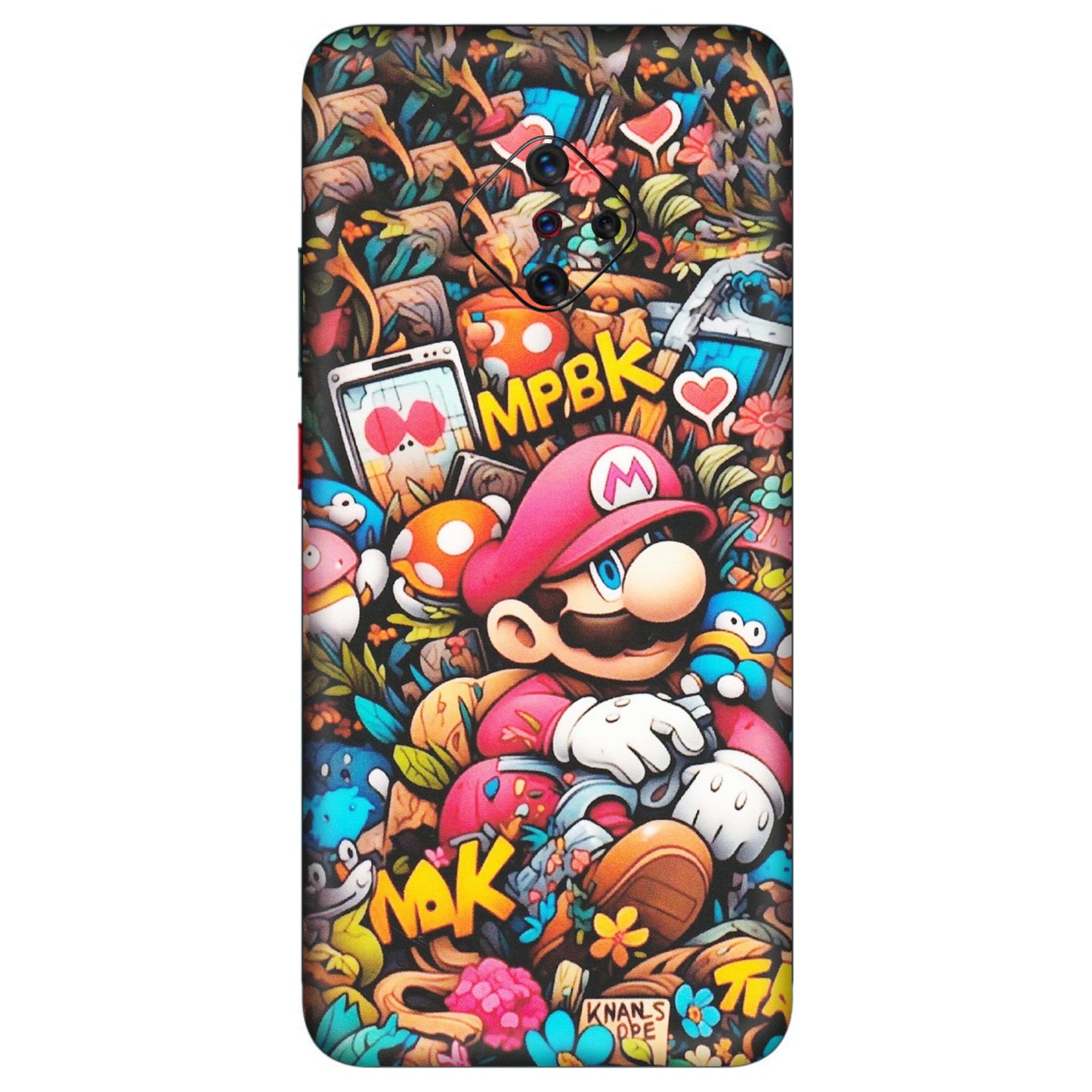 VIVO Z/V/X/T/U/S Series Phone Skins (All Models) - Super Mario Bros Artistic - Matte Finish (M-173) Vivo S1 Pro