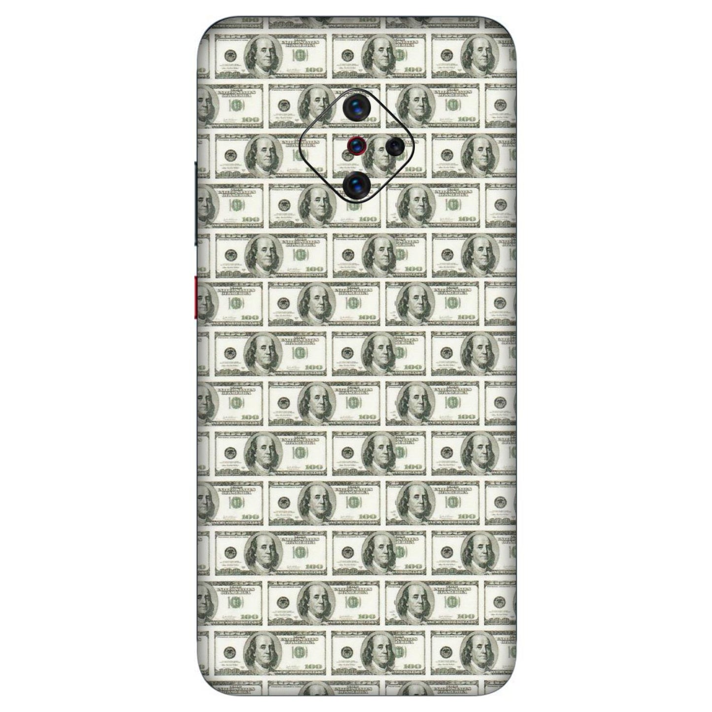 VIVO Z/V/X/T/U/S Series Phone Skins (All Models) - I Love Dollars - Matte Finish (M-40) Vivo S1 Pro