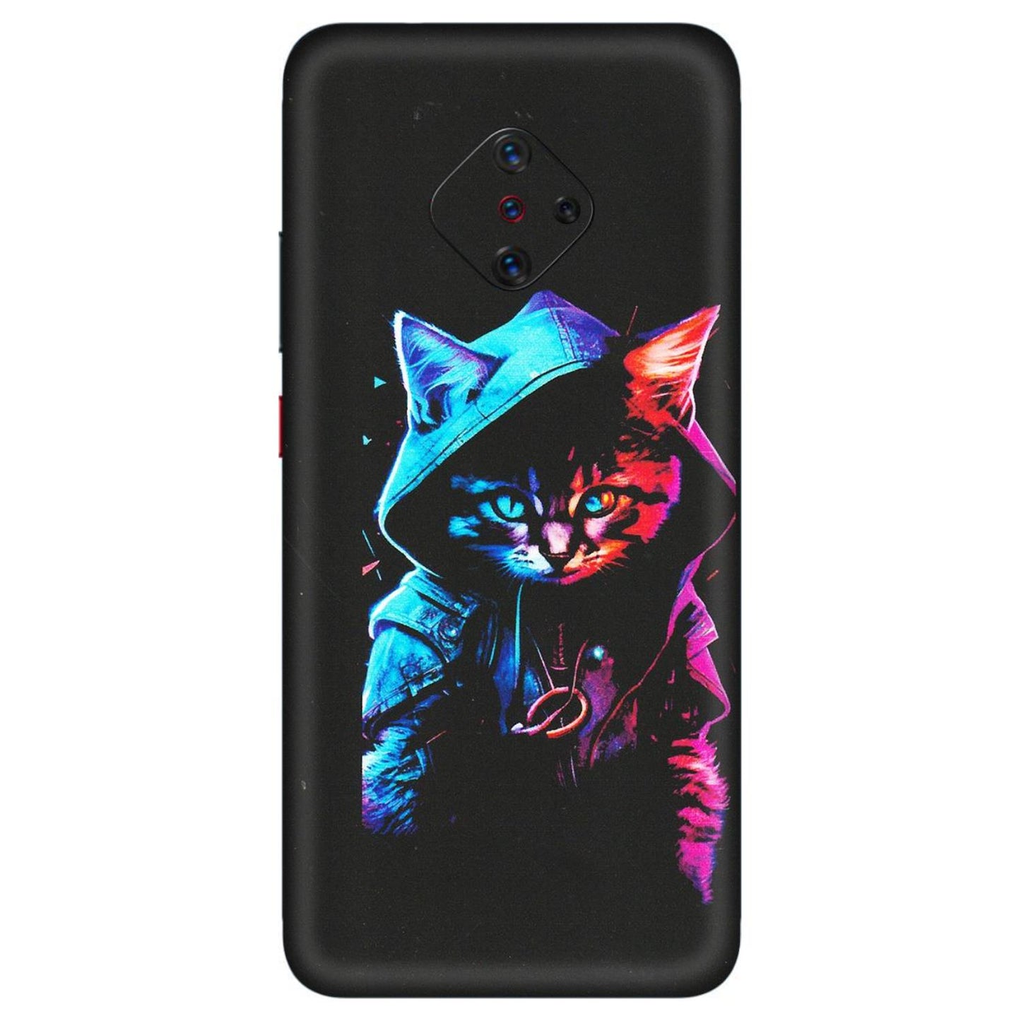 VIVO Z/V/X/T/U/S Series Phone Skins (All Models) - Cyberpunk Cat - Matte Finish (M-45) Vivo S1 Pro
