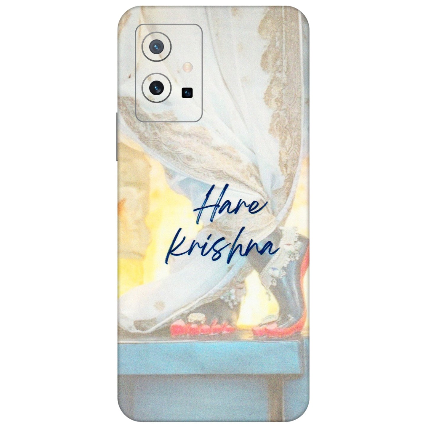 VIVO Z/V/X/T/U/S Series Phone Skins (All Models) - Hare Krishna - 3D Embossed Finish (L-03) Vivo T1 (5G)