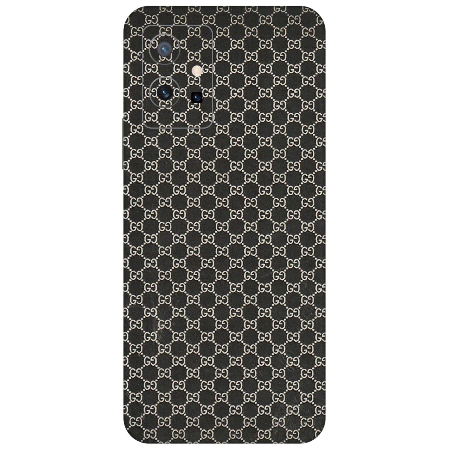 VIVO Z/V/X/T/U/S Series Phone Skins (All Models) - Black G Print - 3D Embossed Finish (L-109) Vivo T1 (5G)