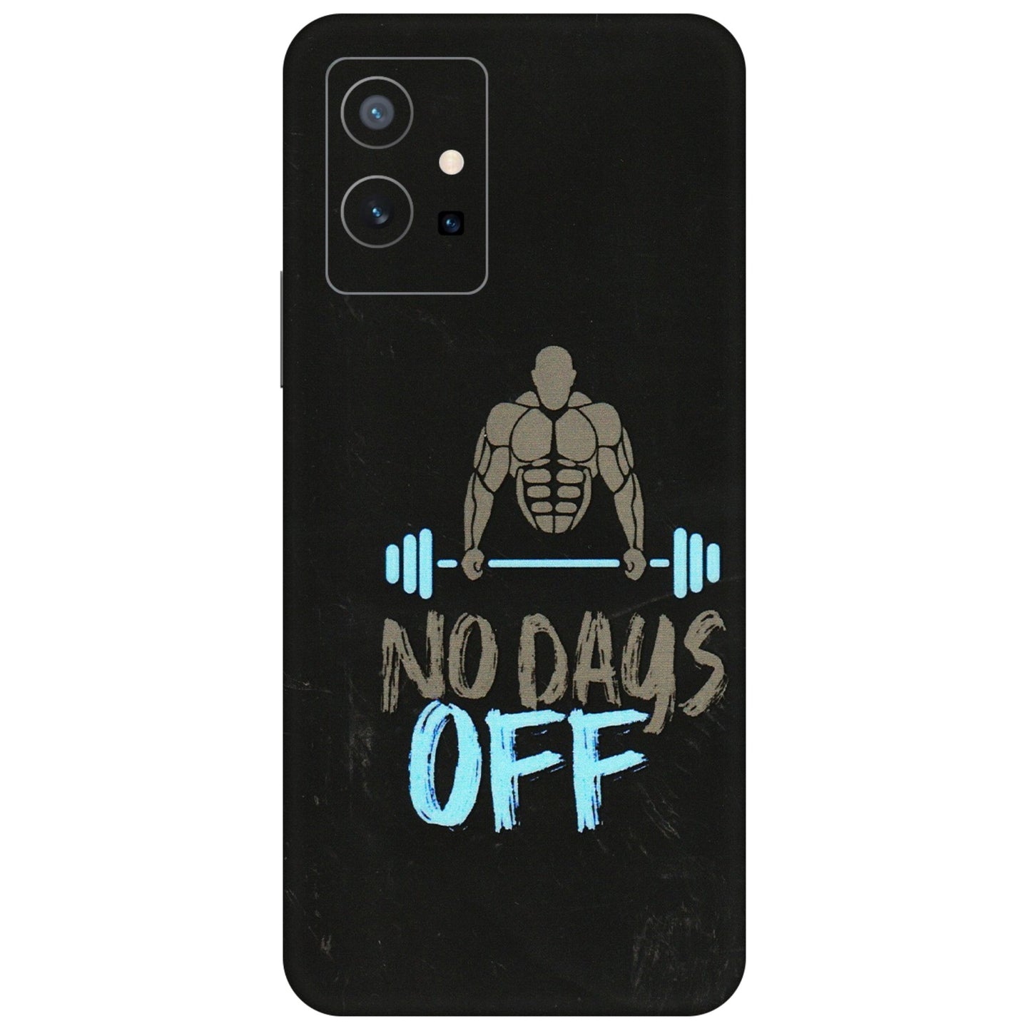 VIVO Z/V/X/T/U/S Series Phone Skins (All Models) - Gym Lover - 3D Embossed Finish (L-127) Vivo T1 (5G)