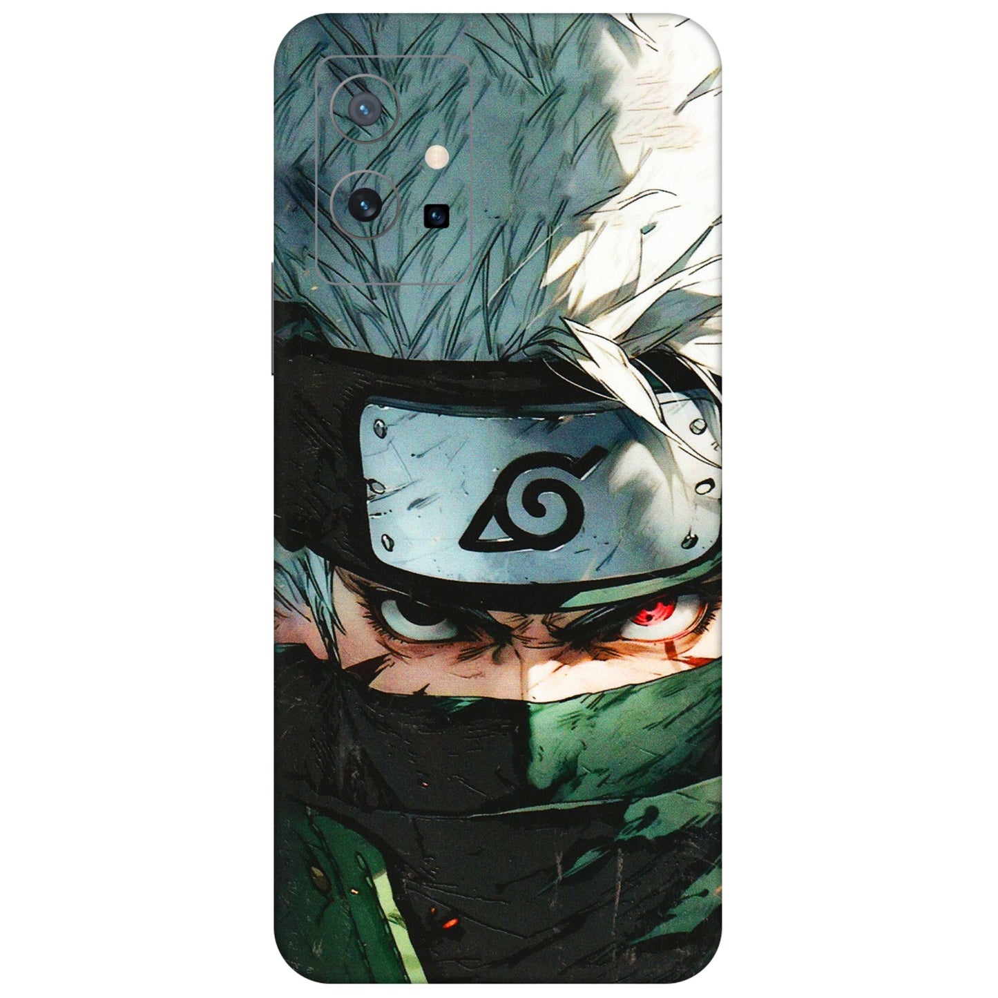 VIVO Z/V/X/T/U/S Series Phone Skins (All Models) - Kakashi Red Eye Focus - 3D Embossed Finish (L-227) Vivo T1 (5G)