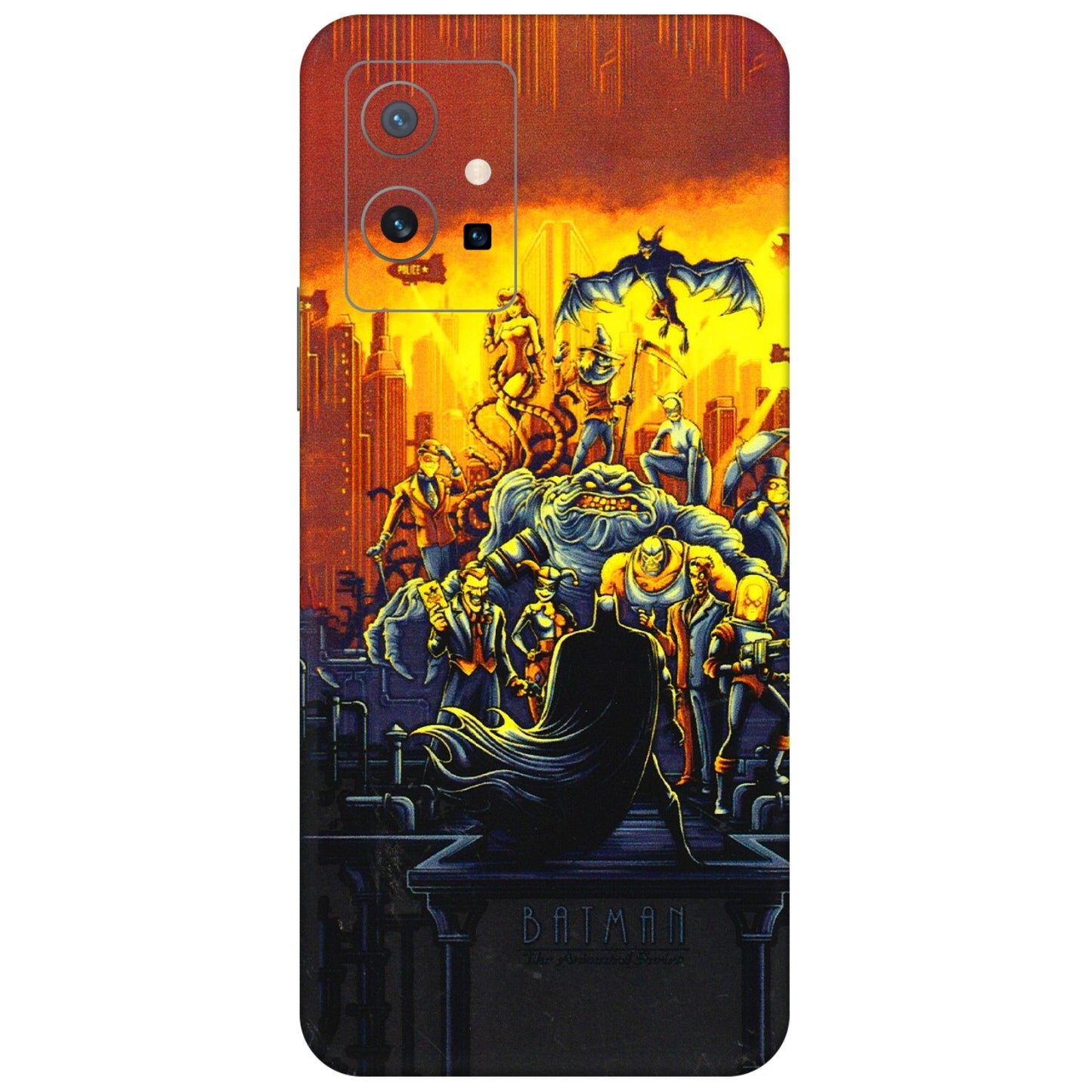 VIVO Z/V/X/T/U/S Series Phone Skins (All Models) - Games Doodles - 3D Embossed Finish (L-24) Vivo T1 (5G)