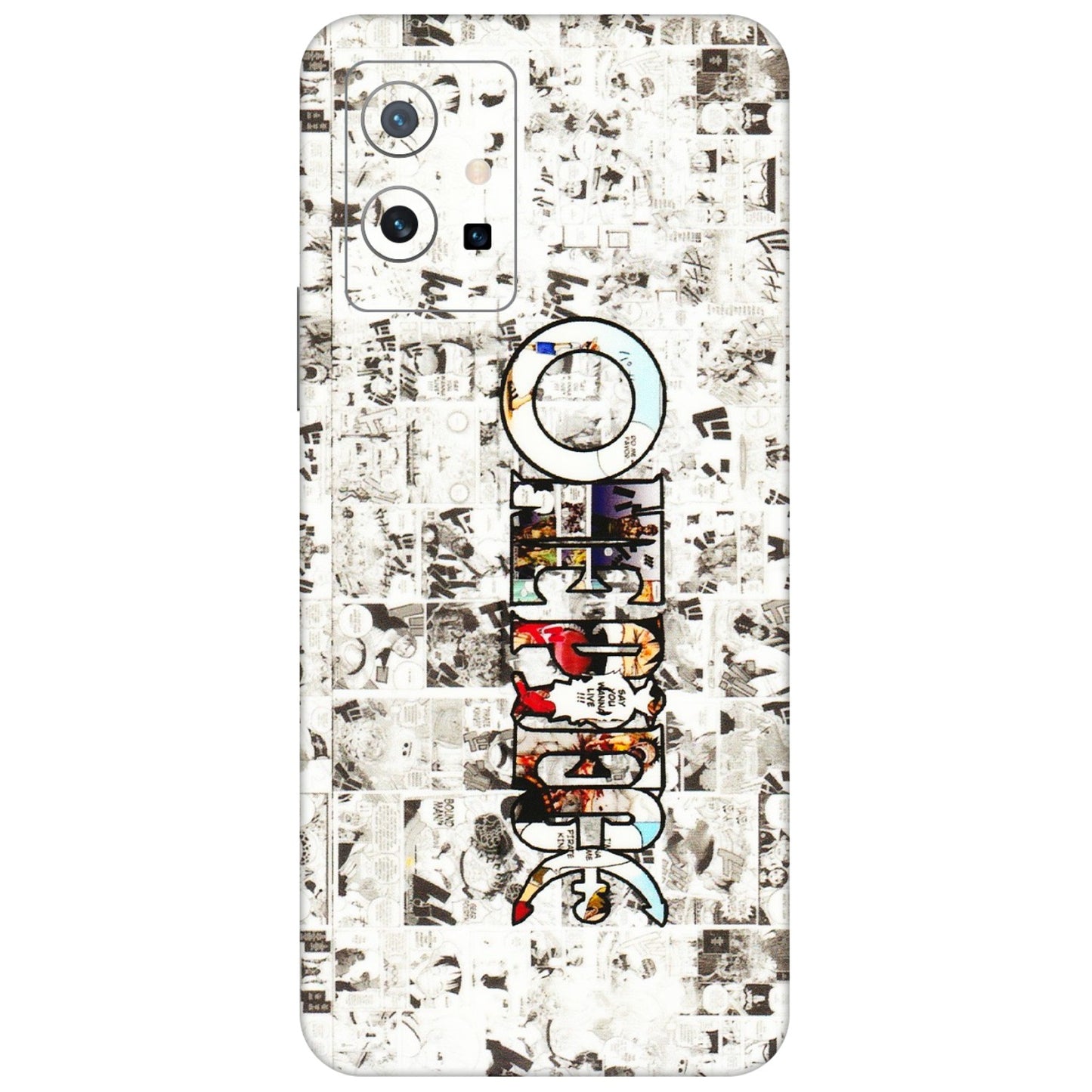 VIVO Z/V/X/T/U/S Series Phone Skins (All Models) - One Piece Manga - 3D Embossed Finish (L-26) Vivo T1 (5G)