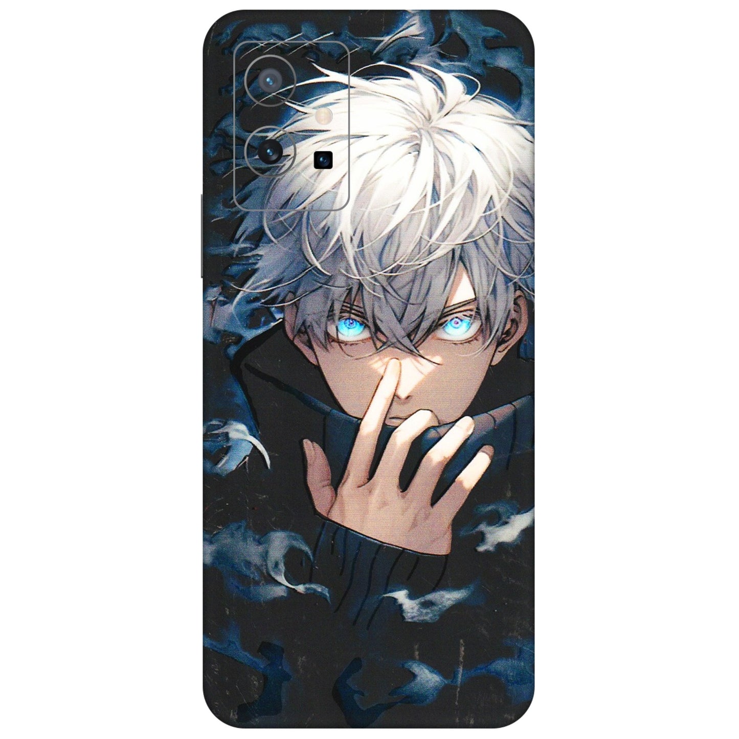 VIVO Z/V/X/T/U/S Series Phone Skins (All Models) - New Jujutsu Kaisen Anime - 3D Embossed Finish (L-313) Vivo T1 (5G)