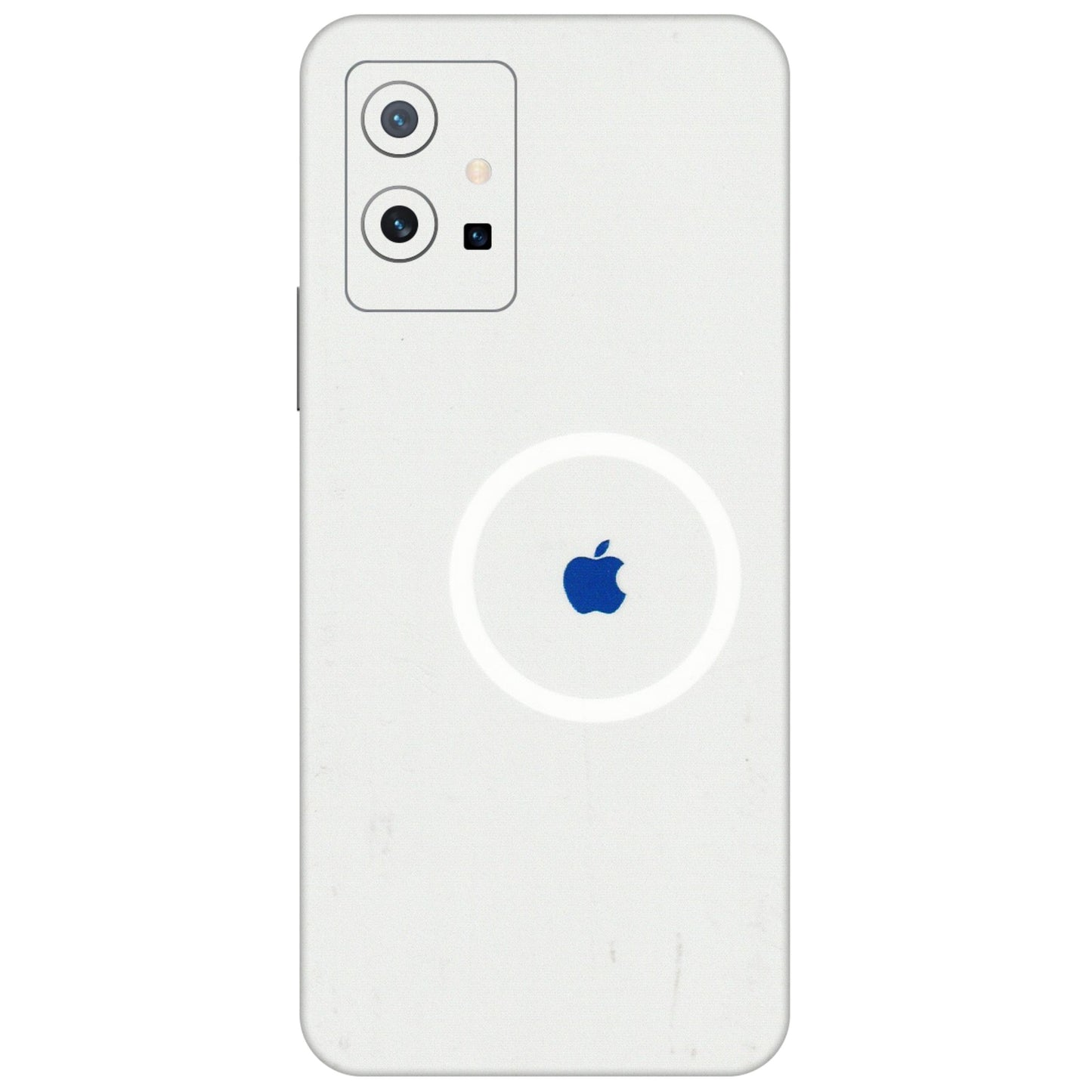 VIVO Z/V/X/T/U/S Series Phone Skins (All Models) - iPhone Magsafe Logo - 3D Embossed Finish (L-320) Vivo T1 (5G)